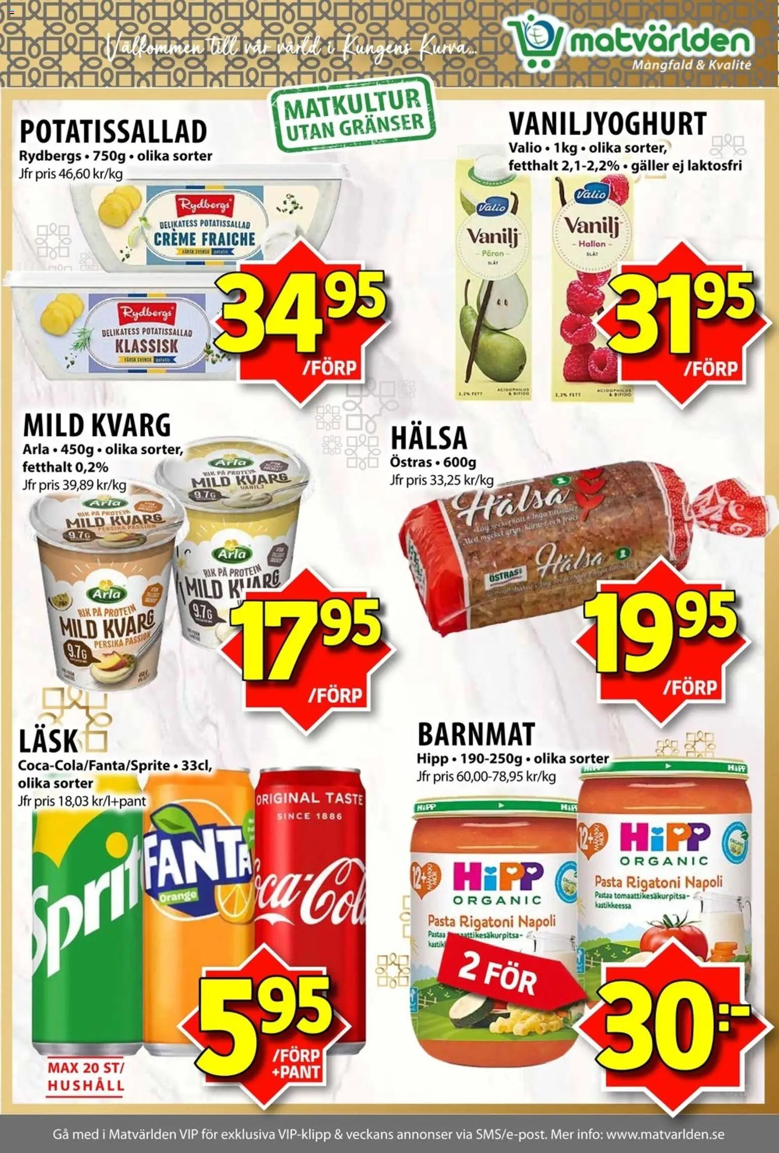 Matvärlden erbjudanden