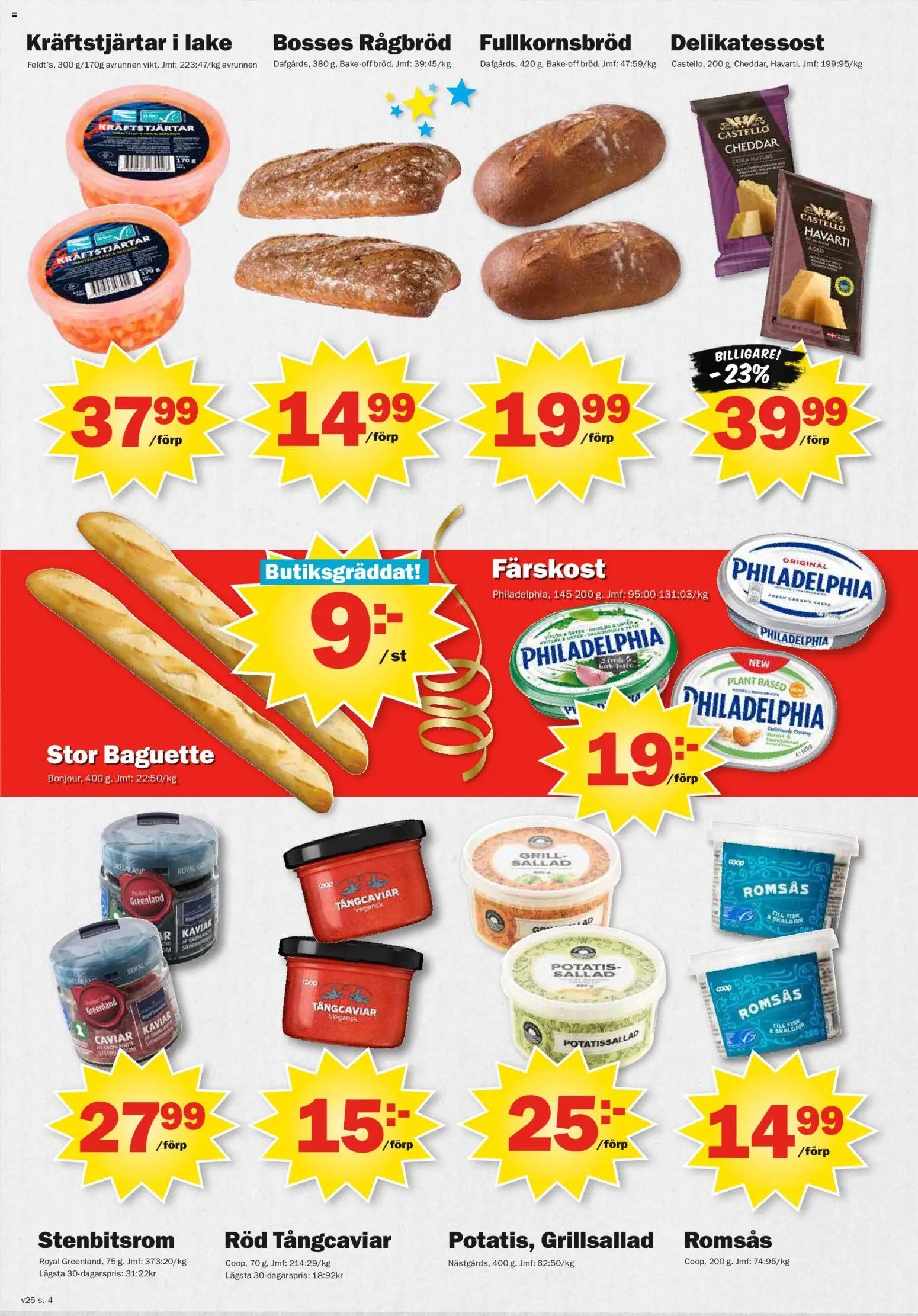 Pekås erbjudanden