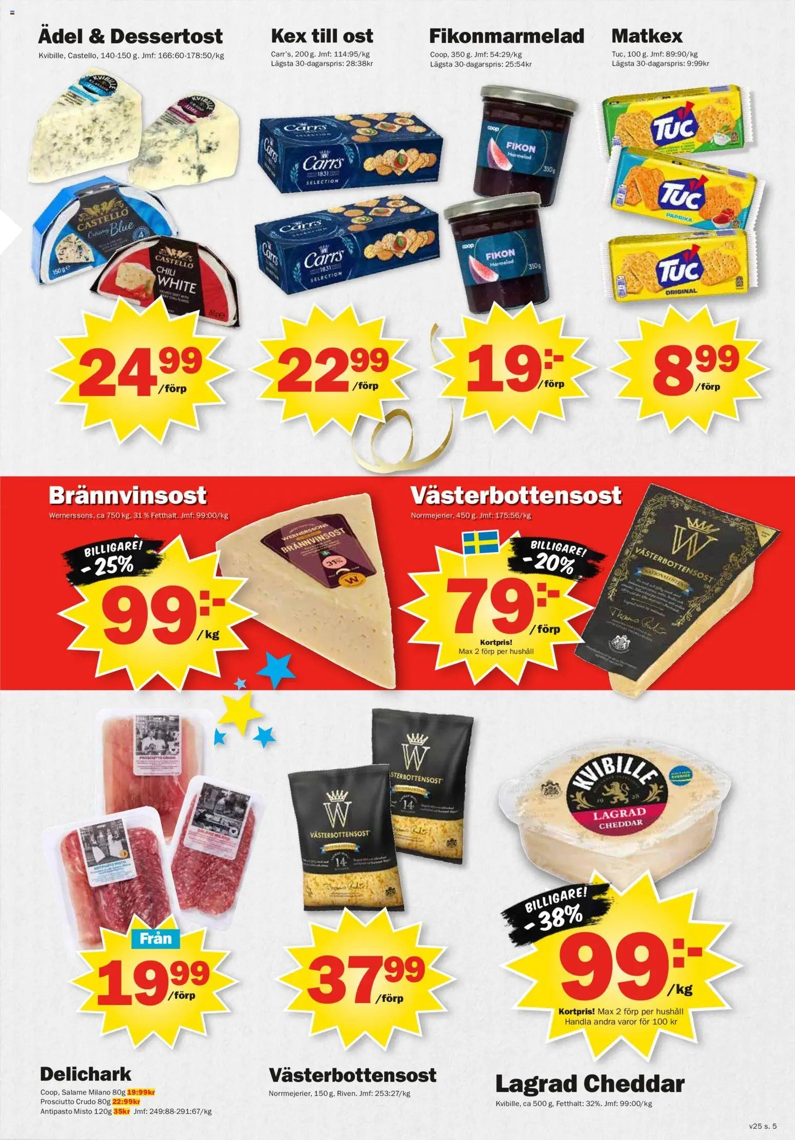 Pekås erbjudanden