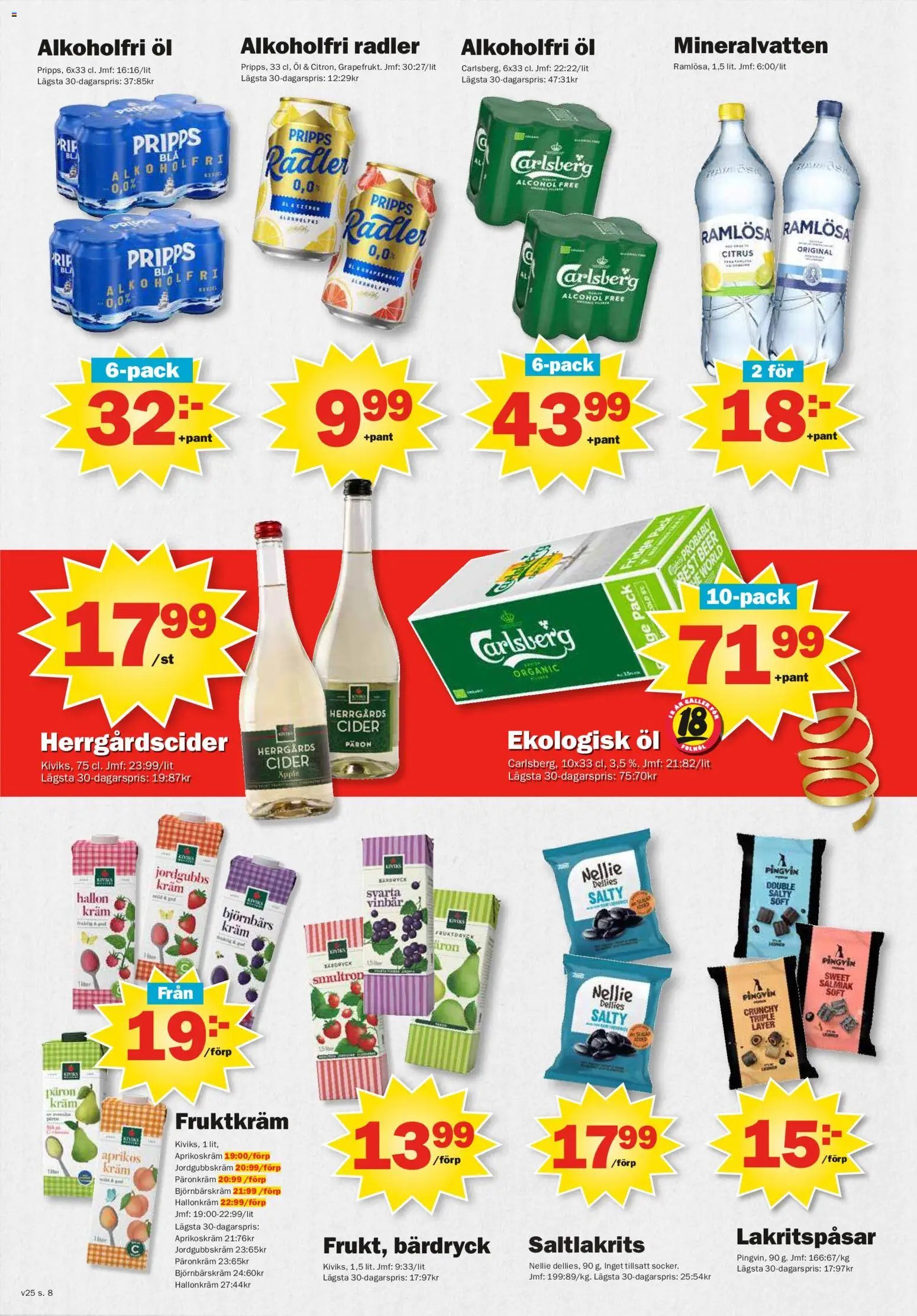 Pekås erbjudanden