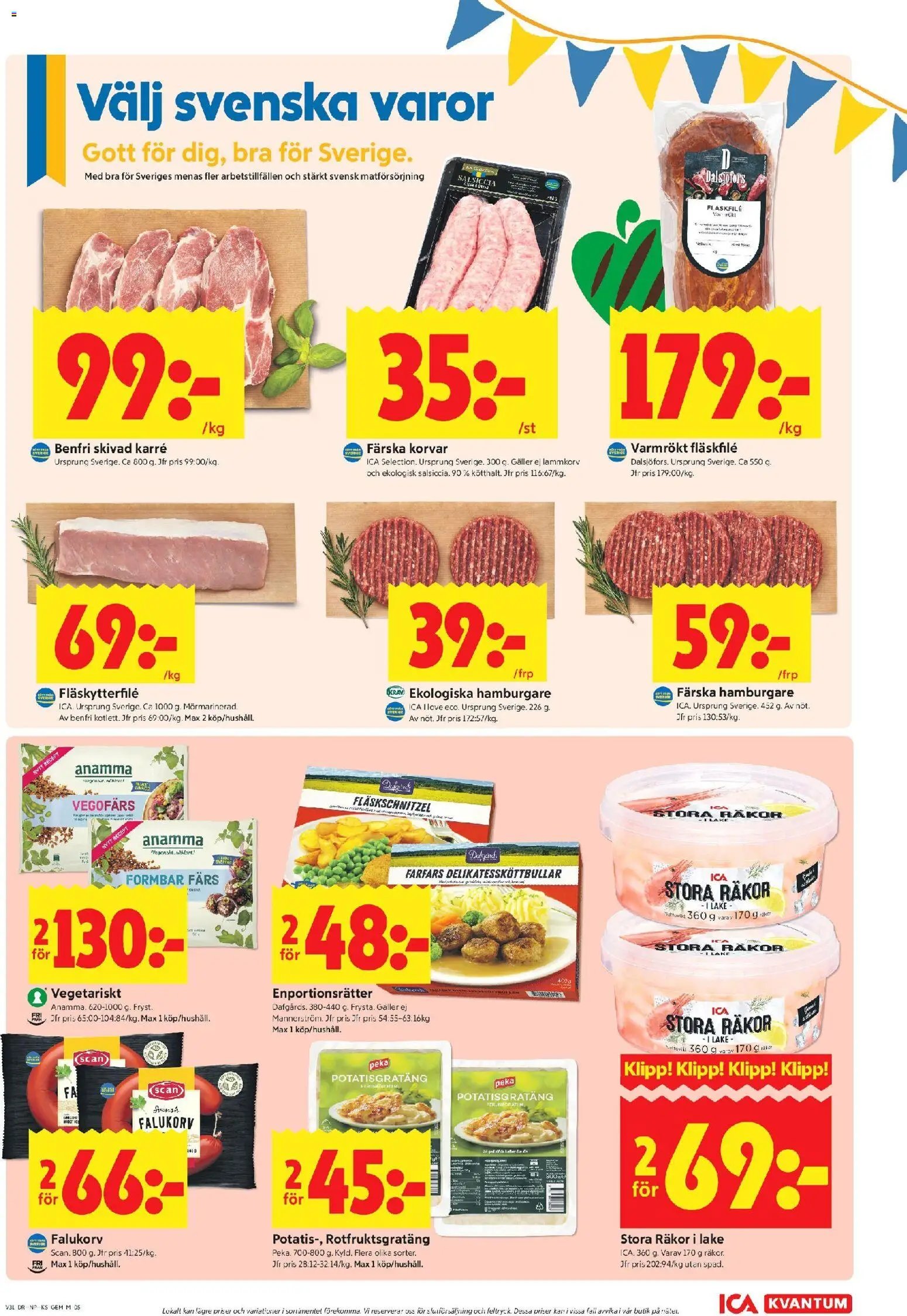 ICA Kvantum erbjudanden