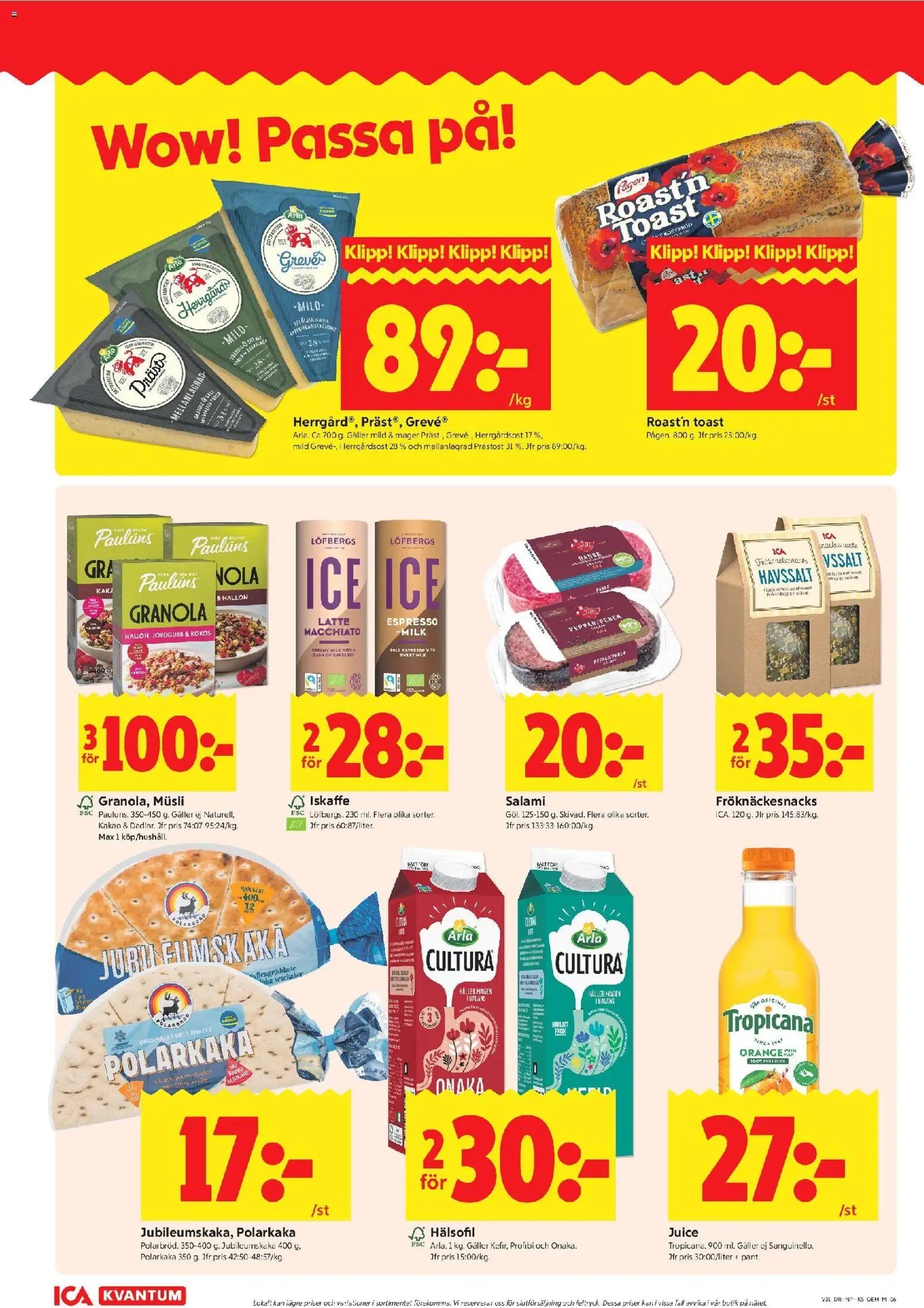 ICA Kvantum erbjudanden