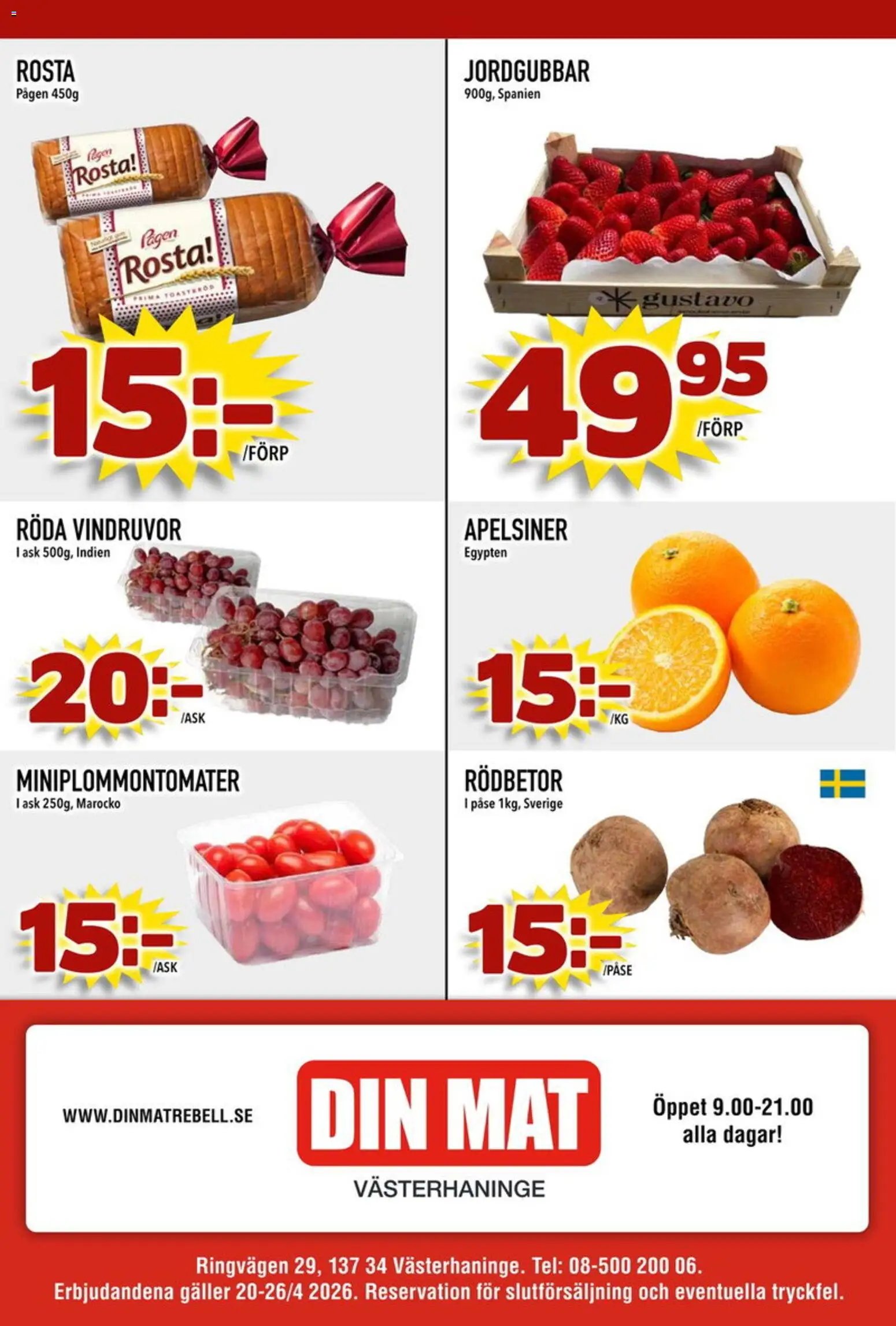 Din Mat erbjudanden