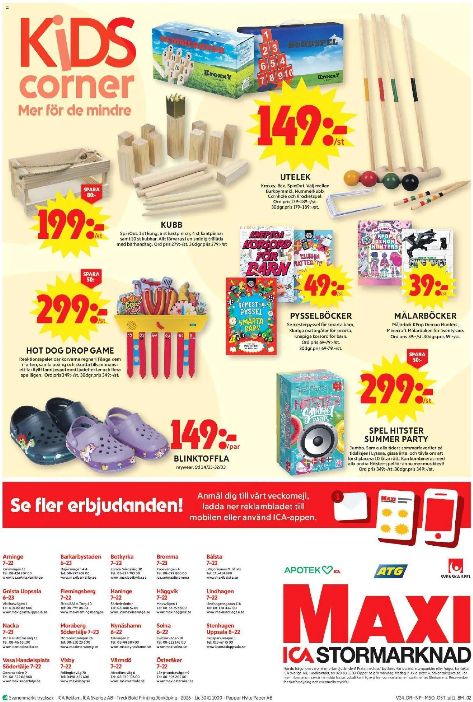 ICA Maxi erbjudanden