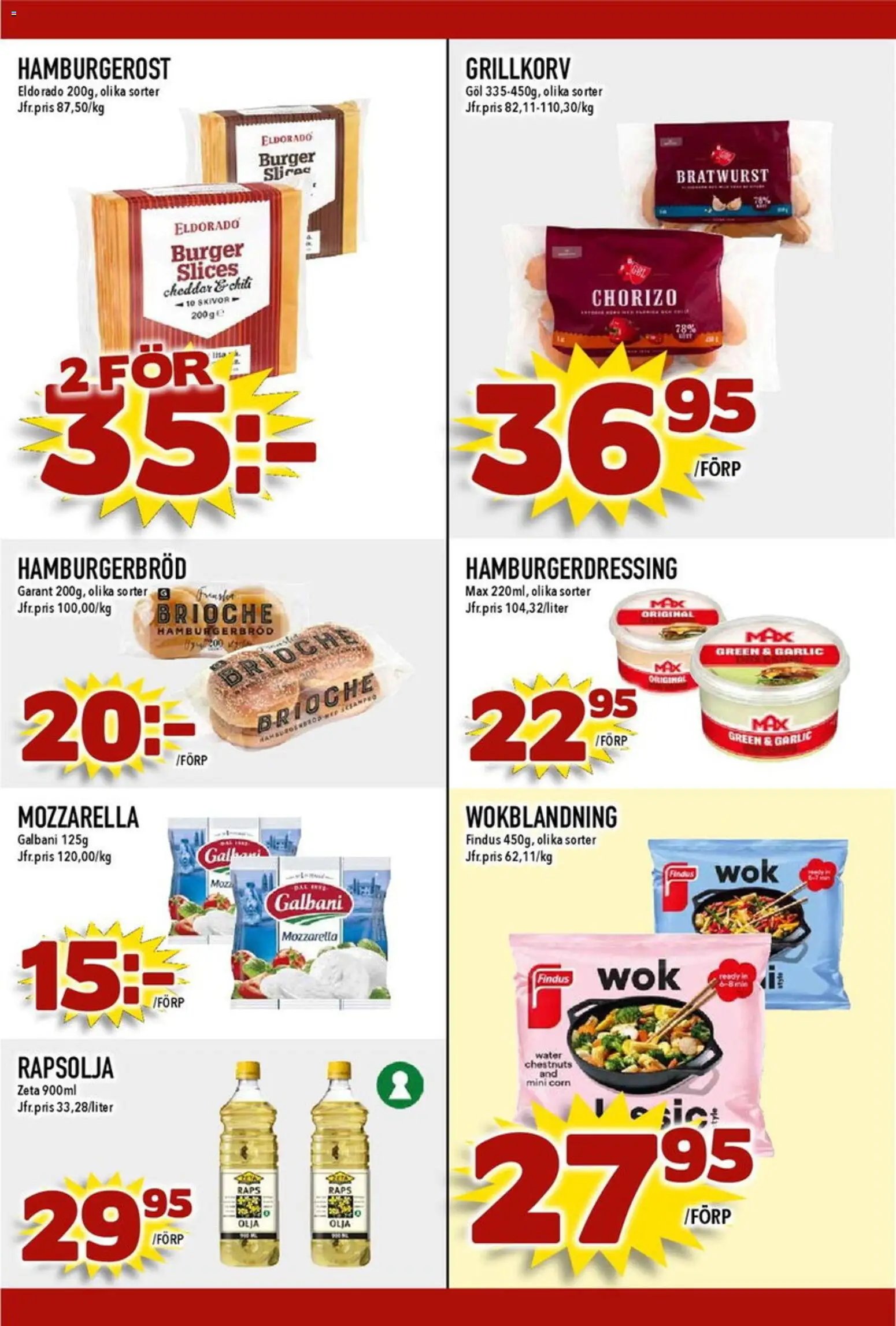 Matdax erbjudanden