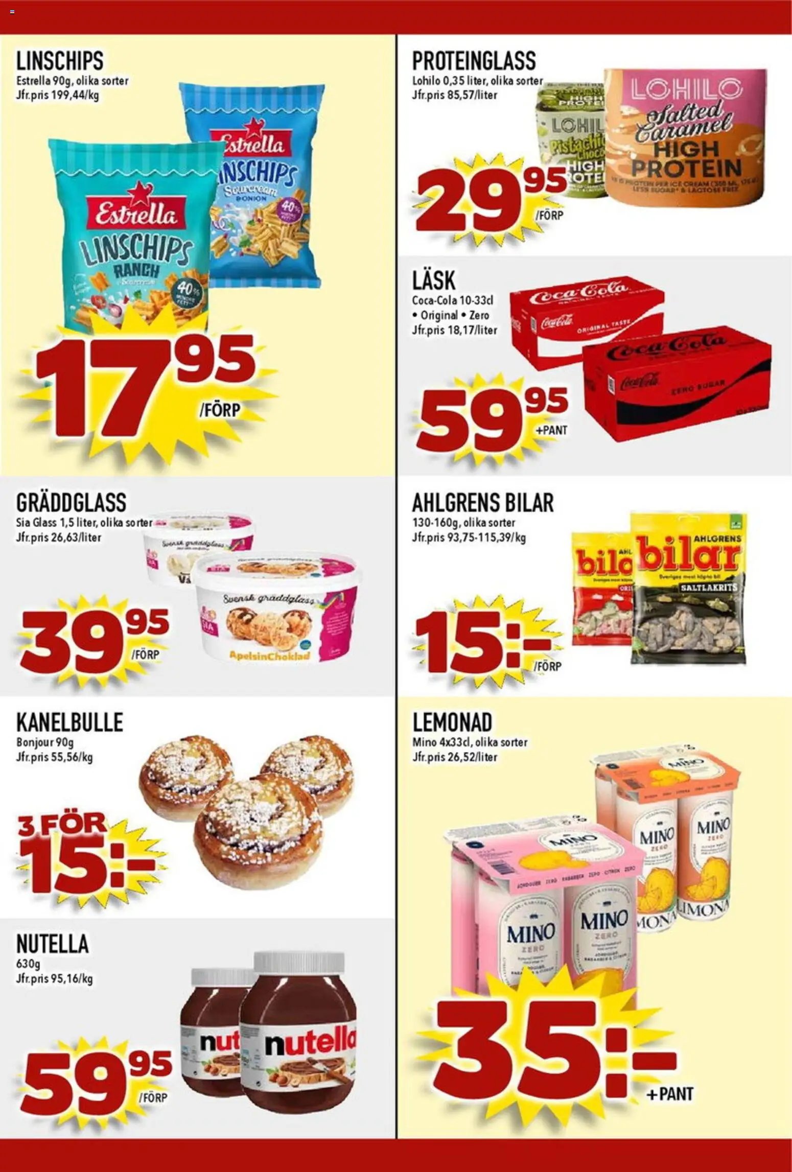 Matdax erbjudanden