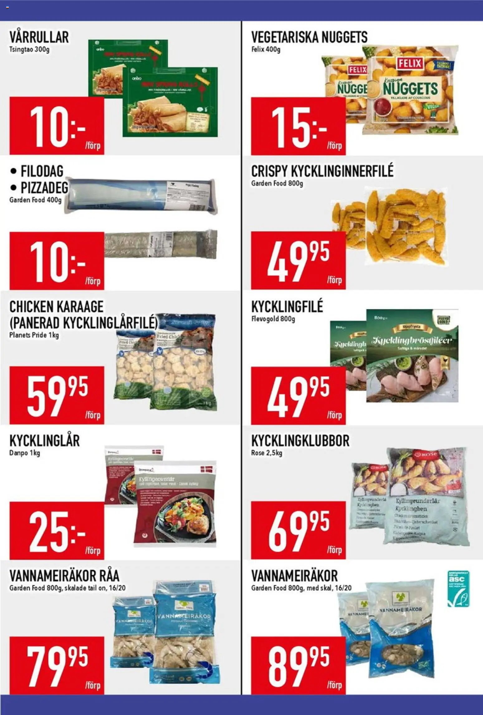 Matdax erbjudanden