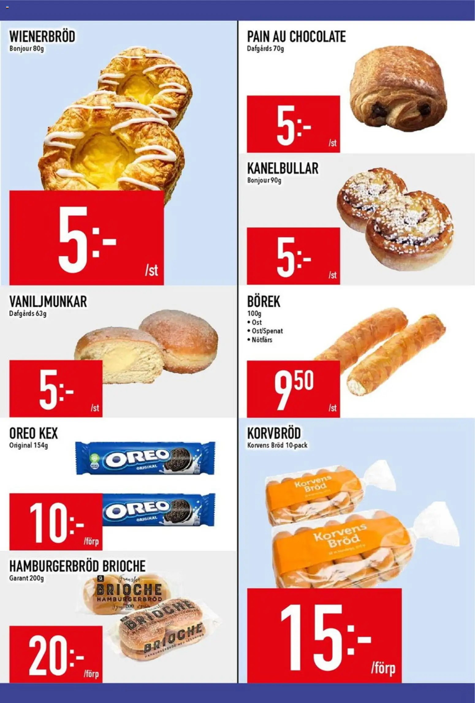 Matdax erbjudanden