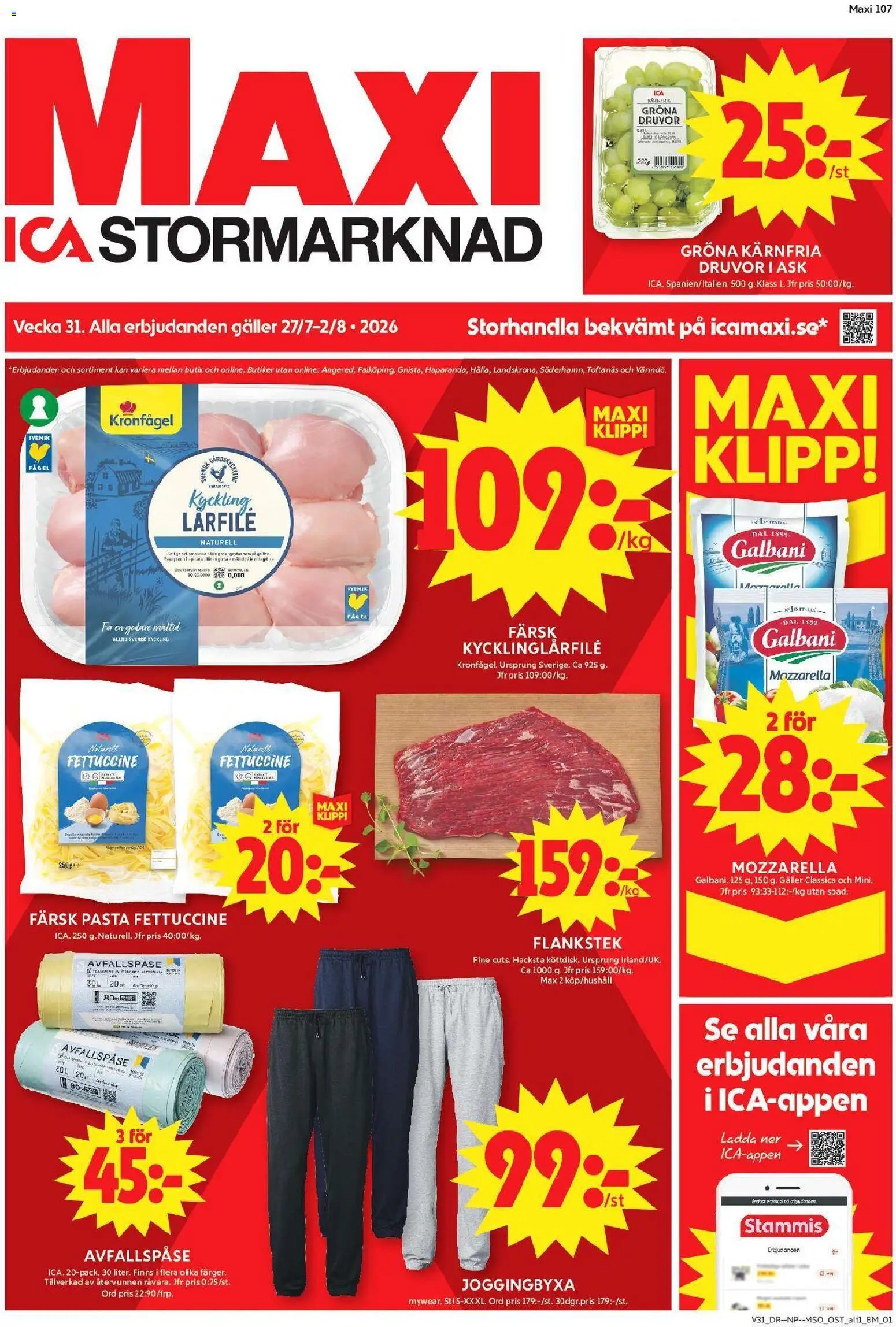 ICA Maxi erbjudanden