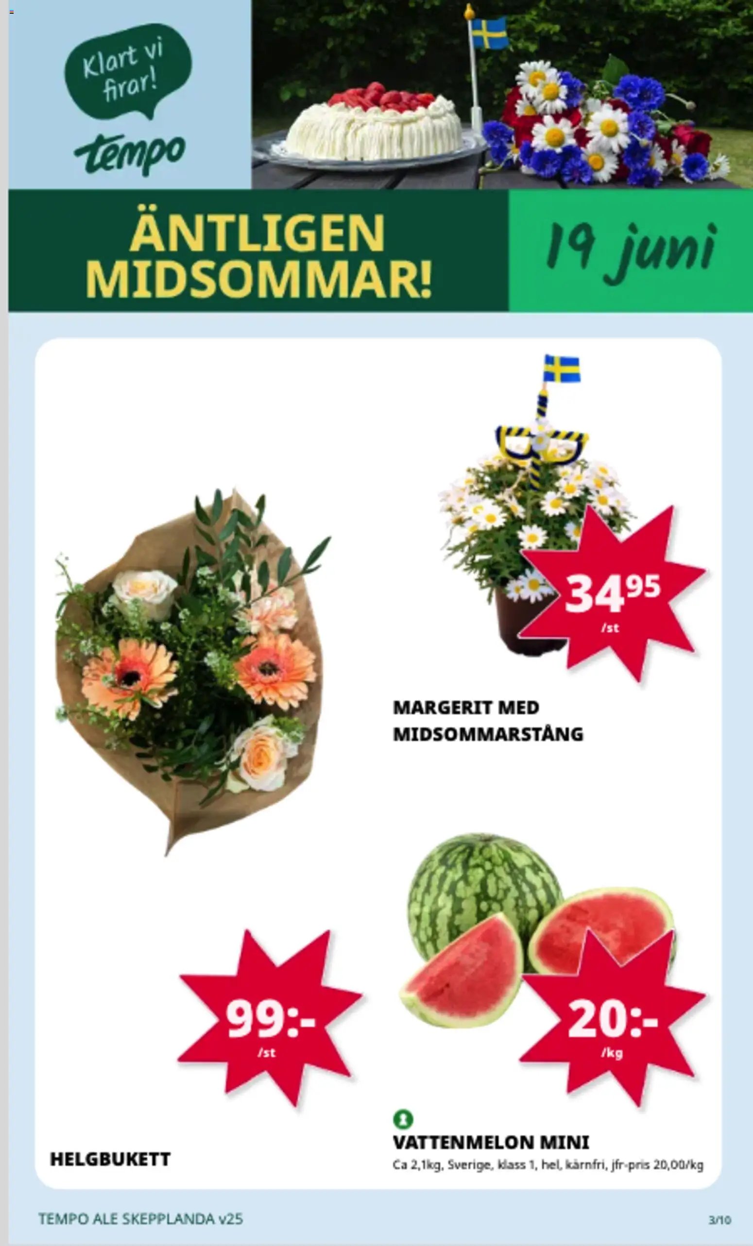 Tempo erbjudanden