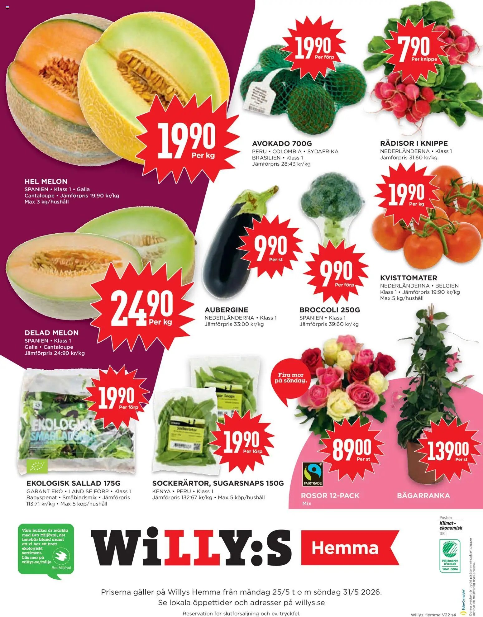 Willys erbjudanden Hemma