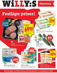 Willys erbjudanden Hemma