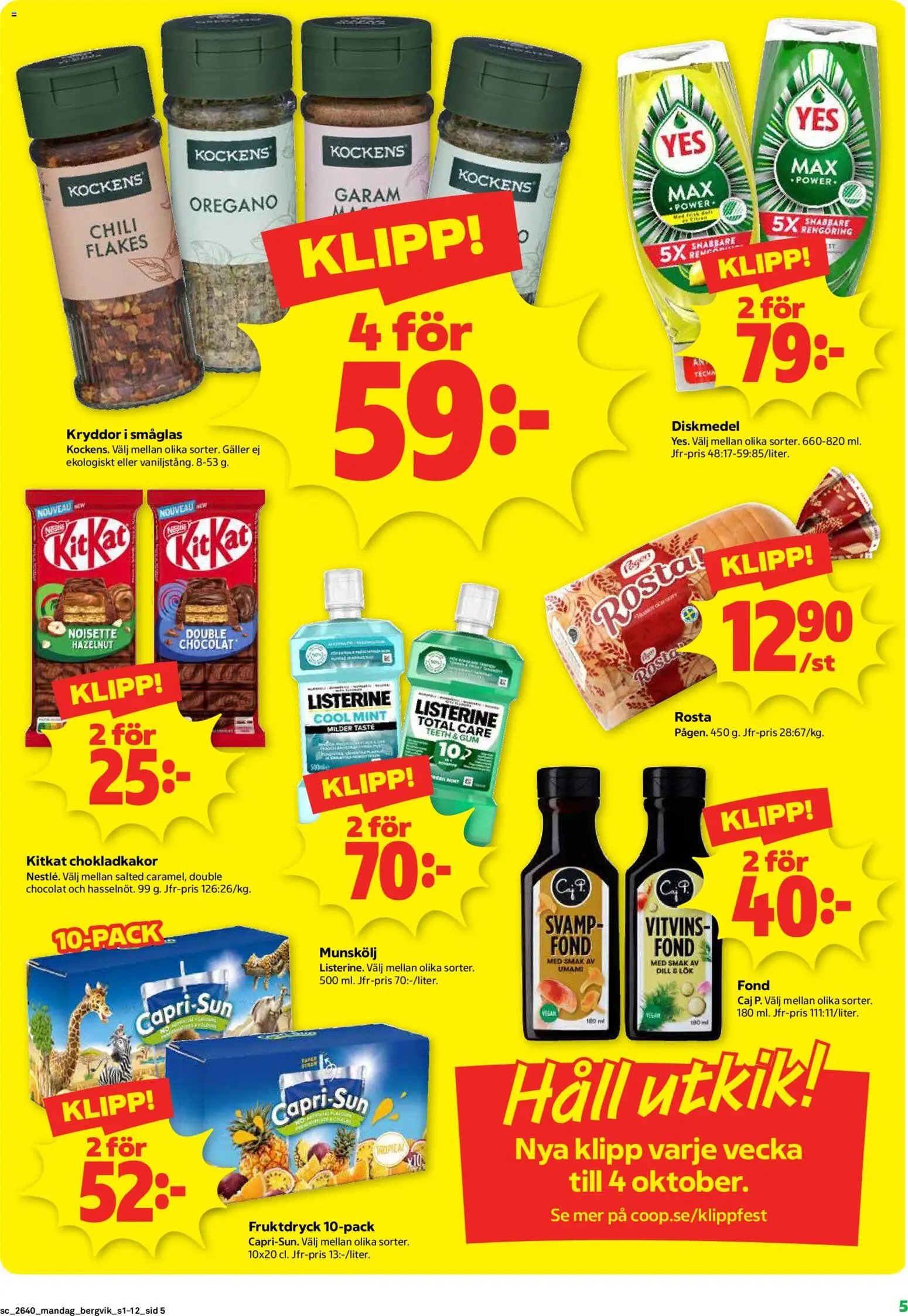Stora Coop erbjudanden