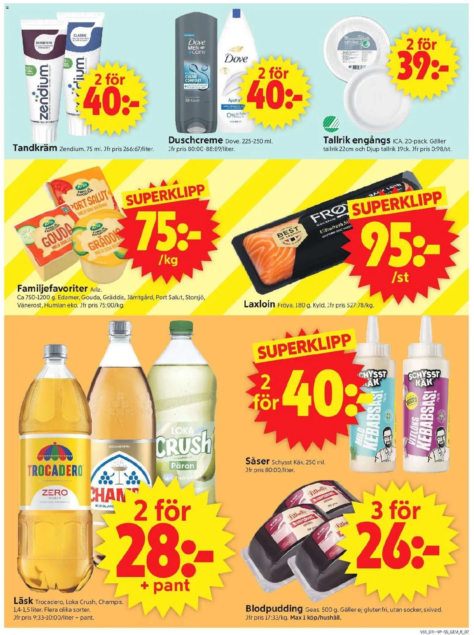 ICA Supermarket erbjudanden