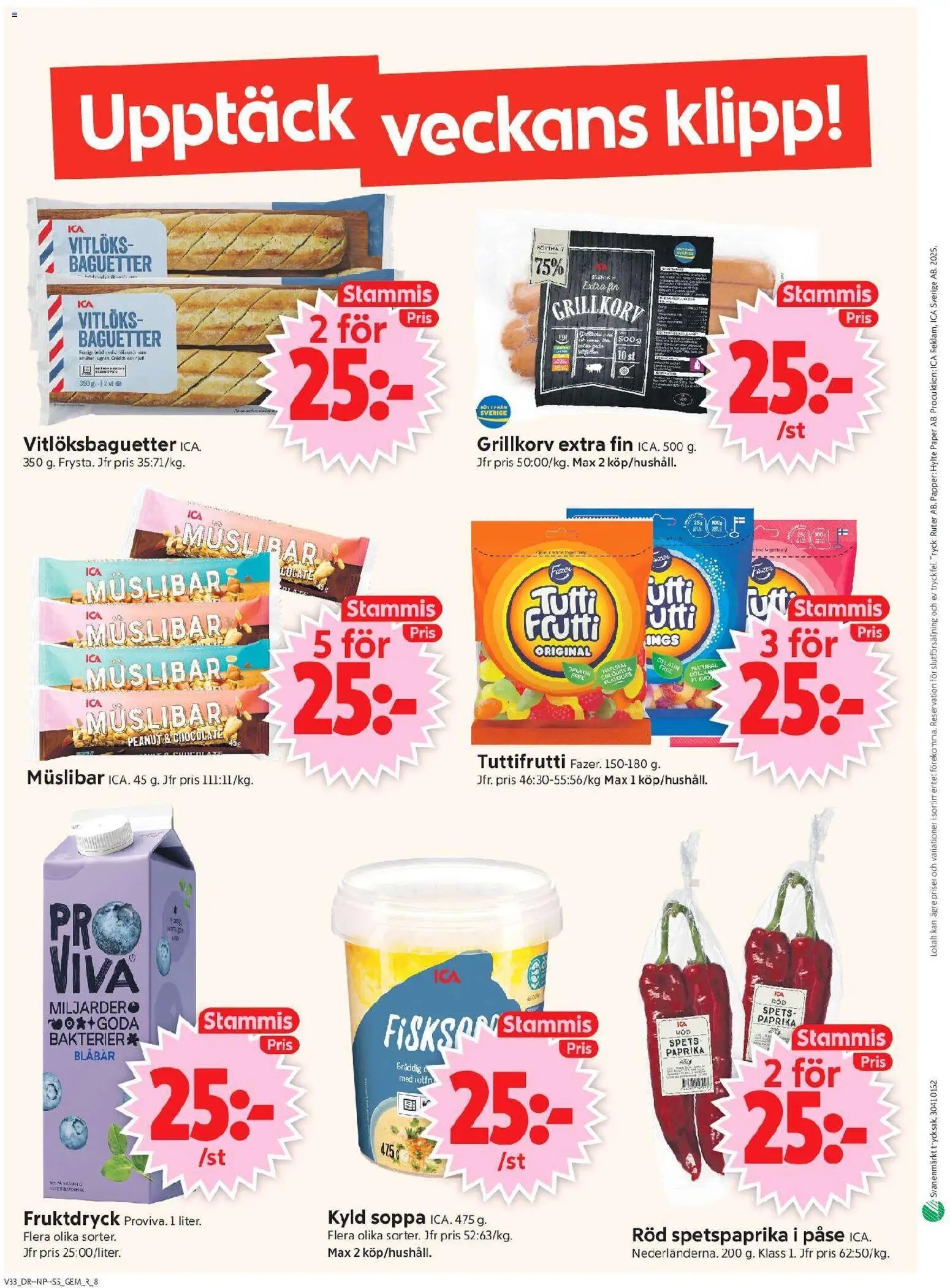 ICA Supermarket erbjudanden