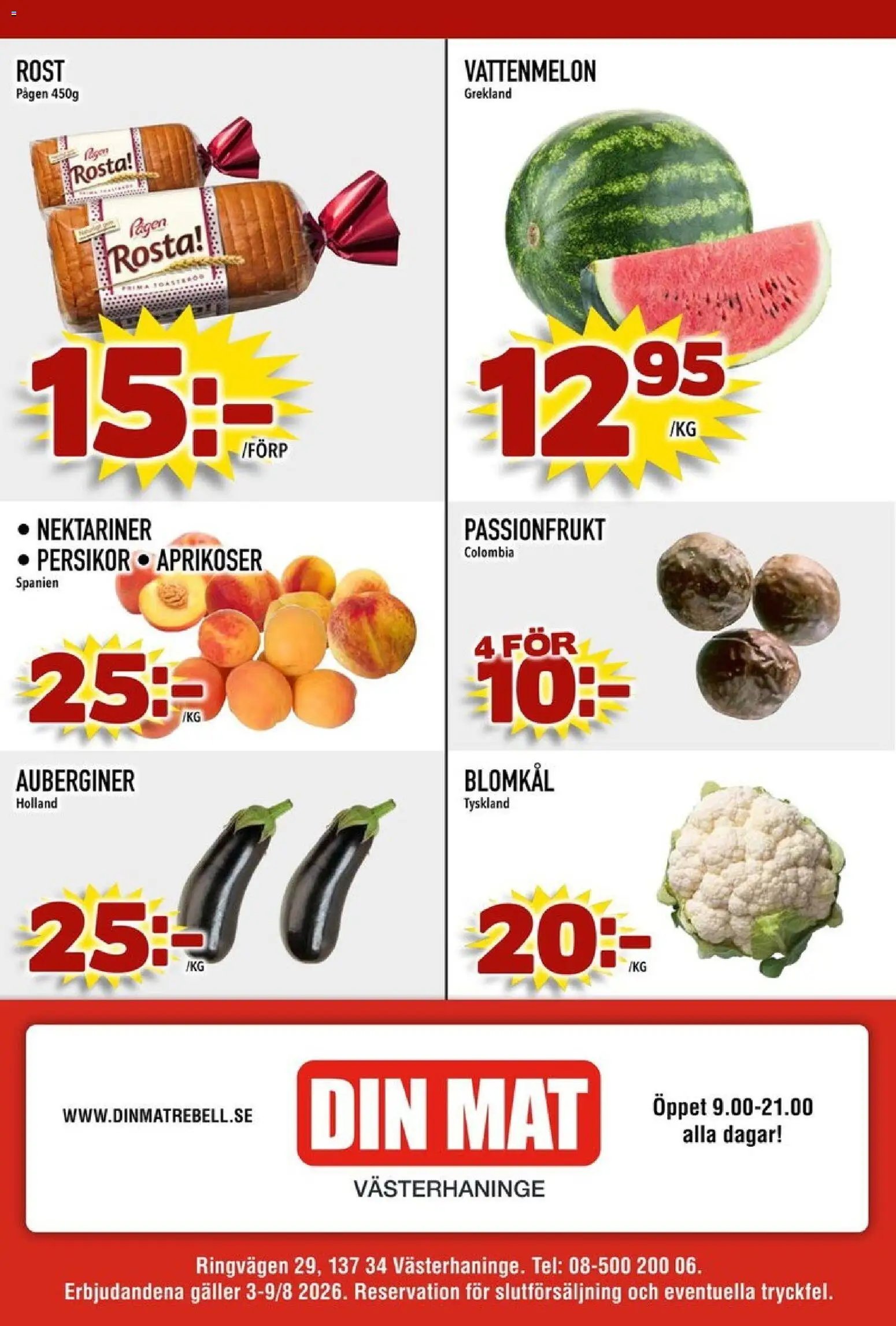 Din Mat erbjudanden