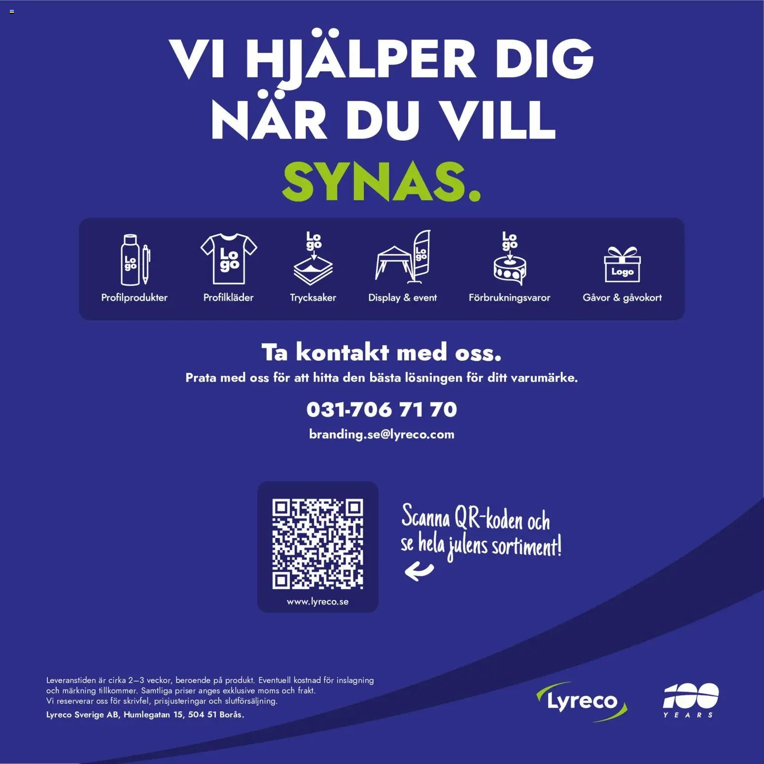 Lyreco erbjudanden julgåvor