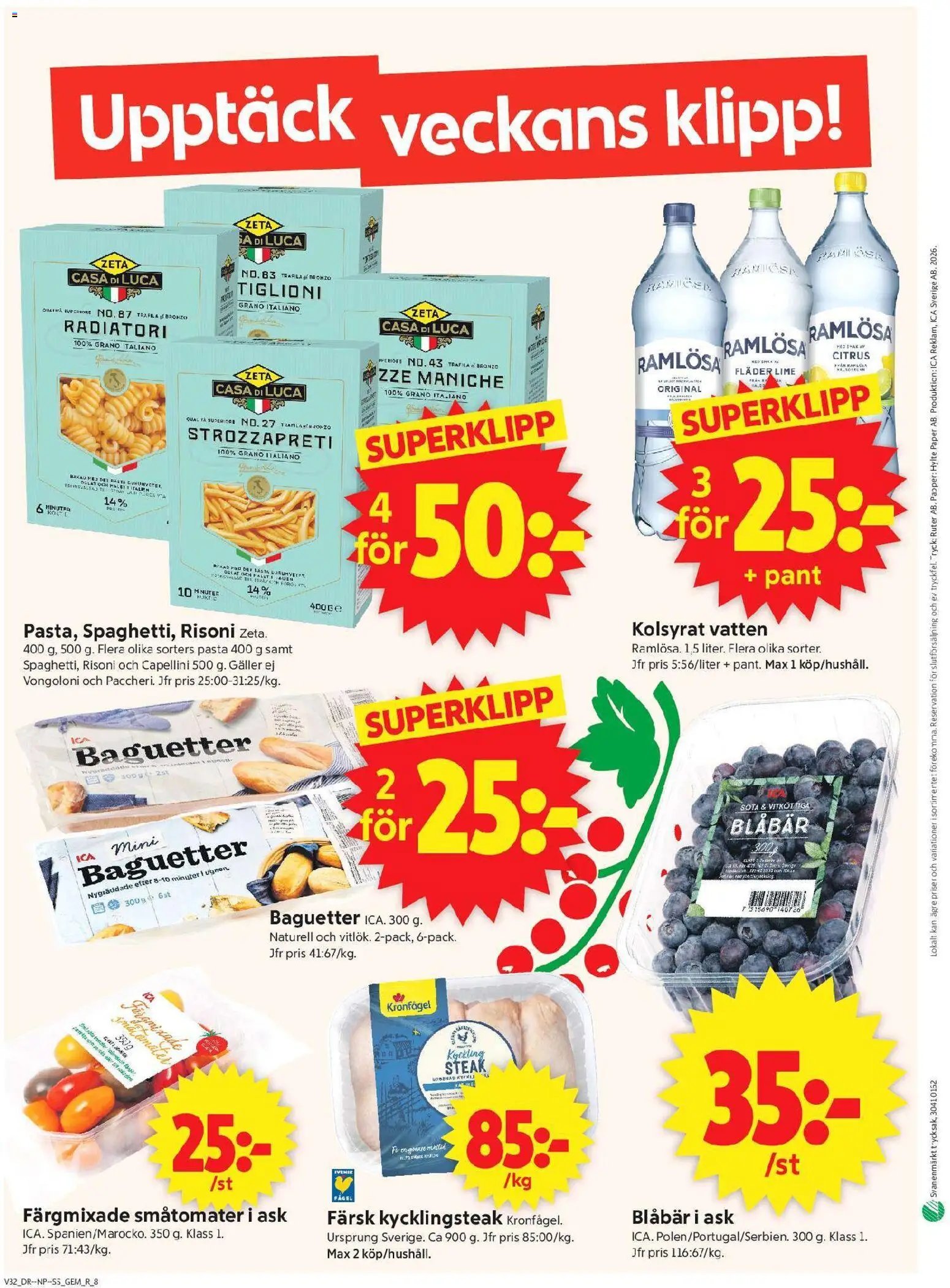 ICA Supermarket erbjudanden