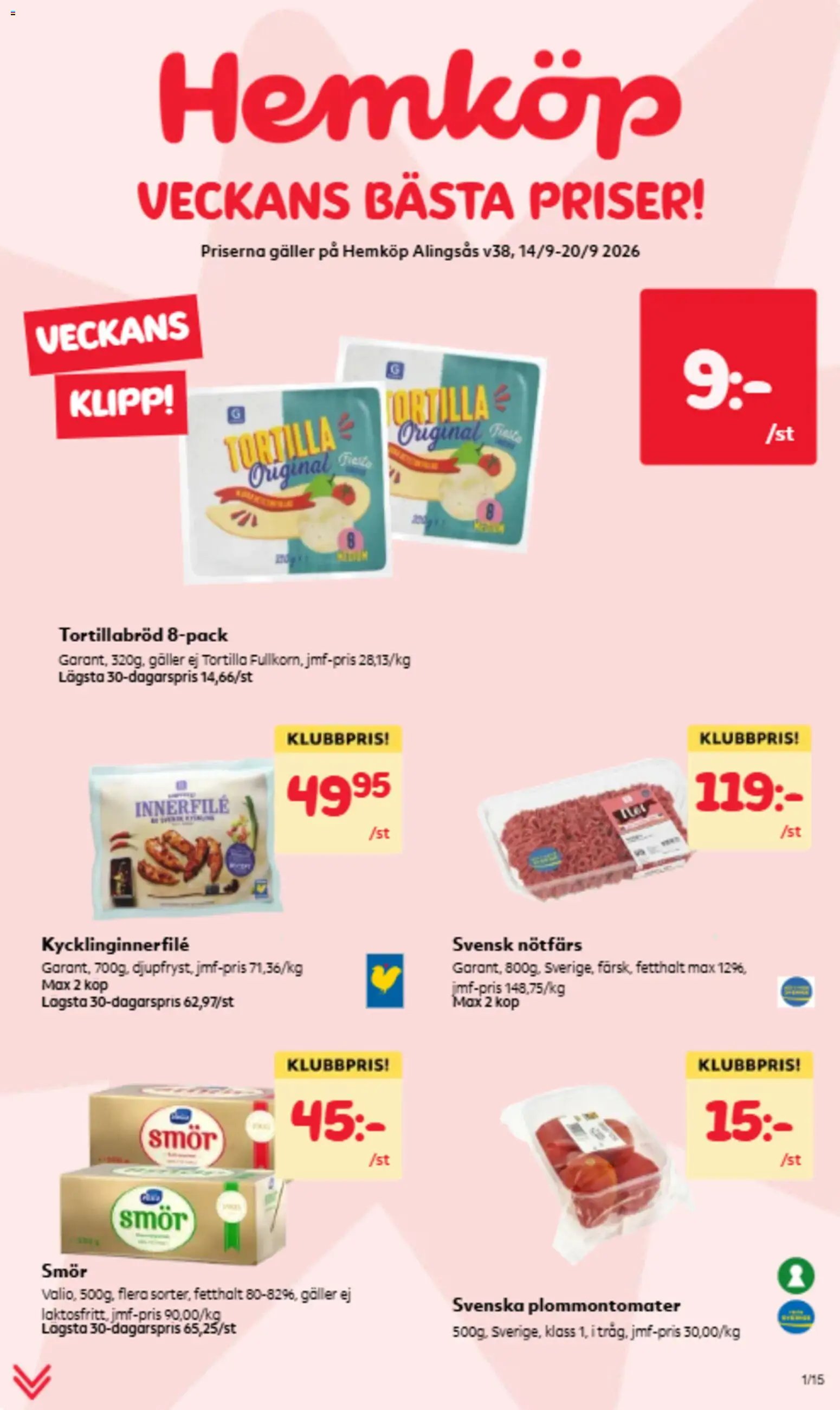 Hemköp erbjudanden
