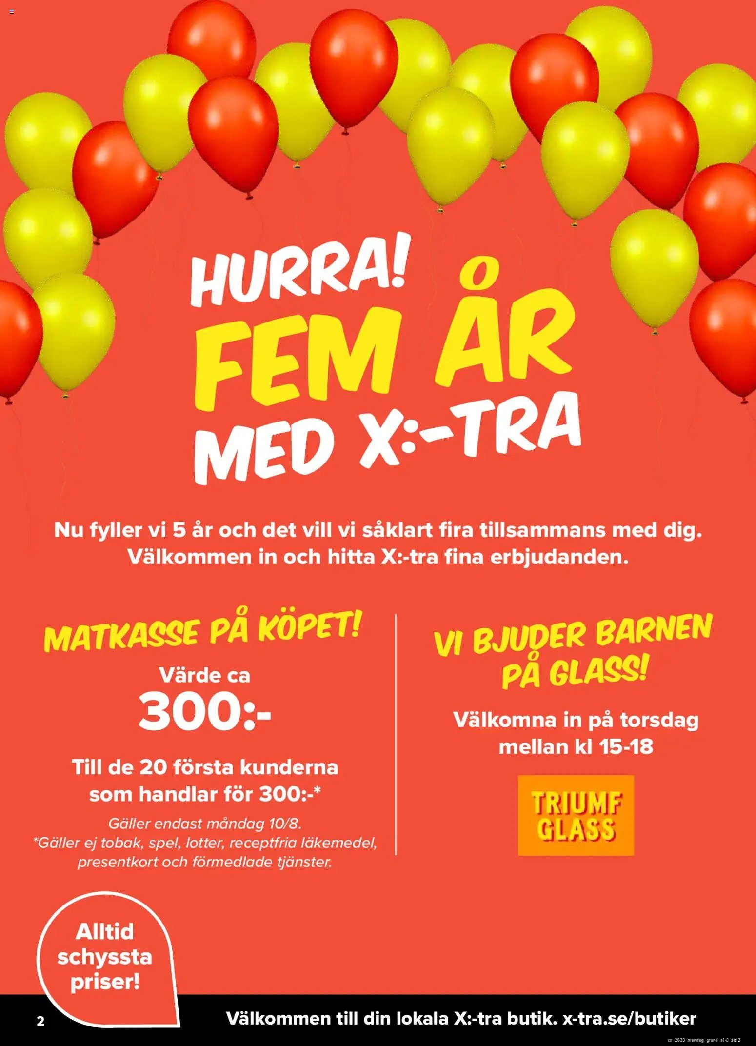 Coop X:-TRA erbjudanden