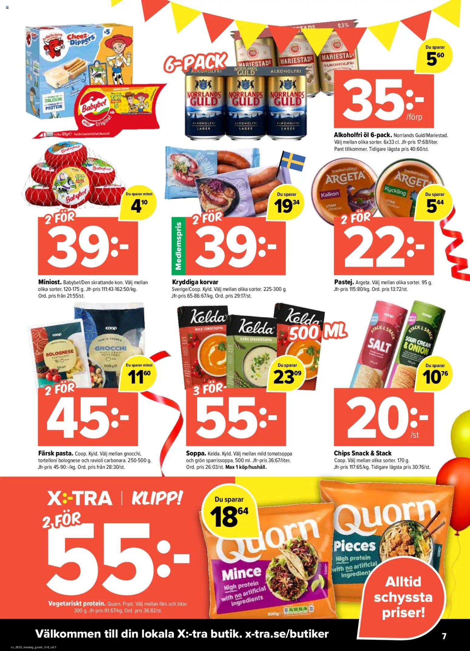 Coop X:-TRA erbjudanden