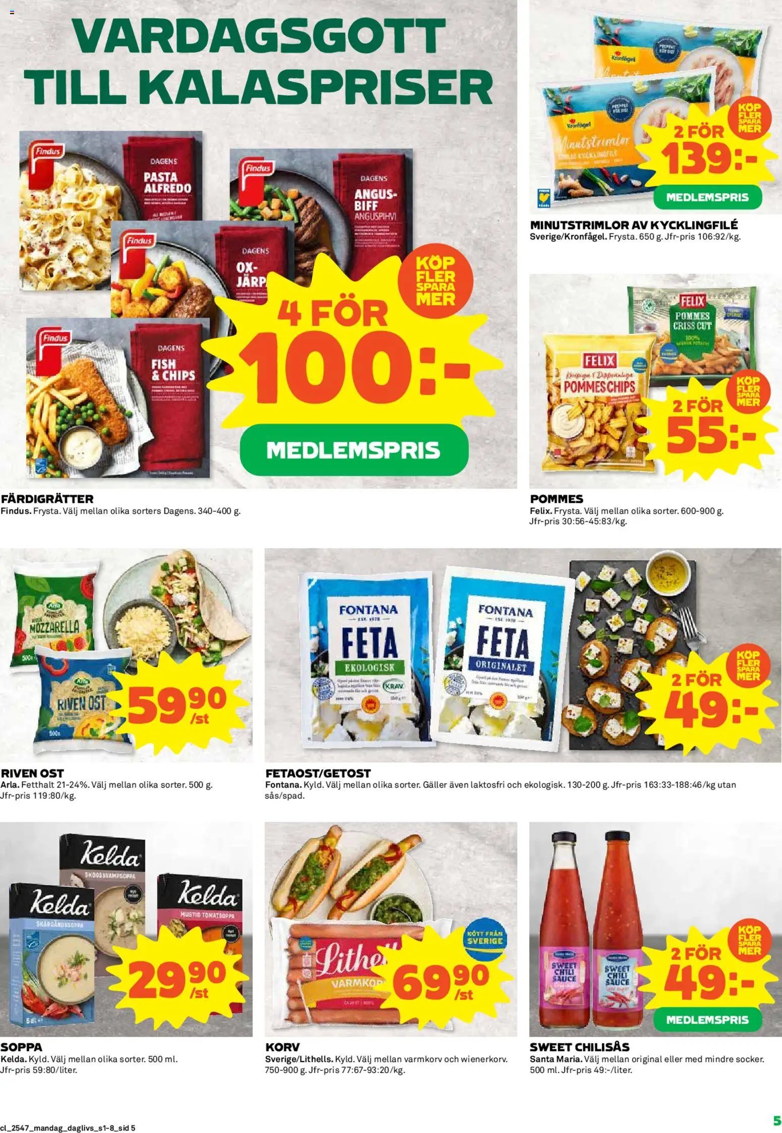 Coop Daglivs - erbjudanden