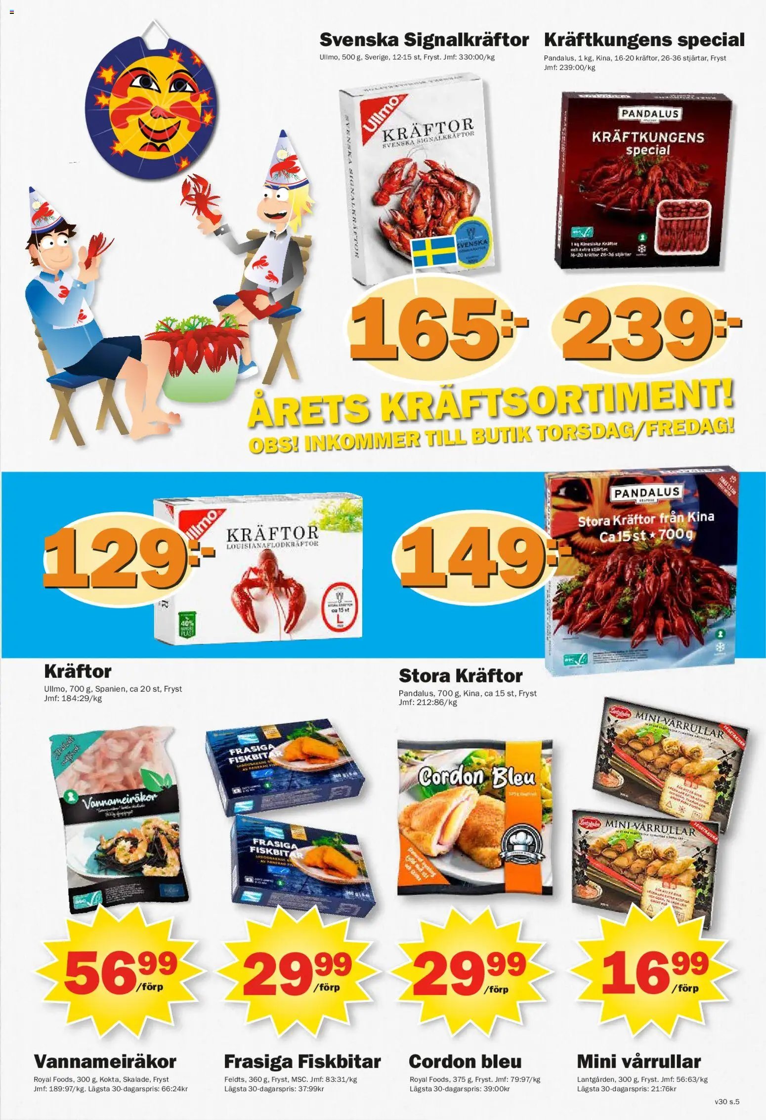 Pekås erbjudanden