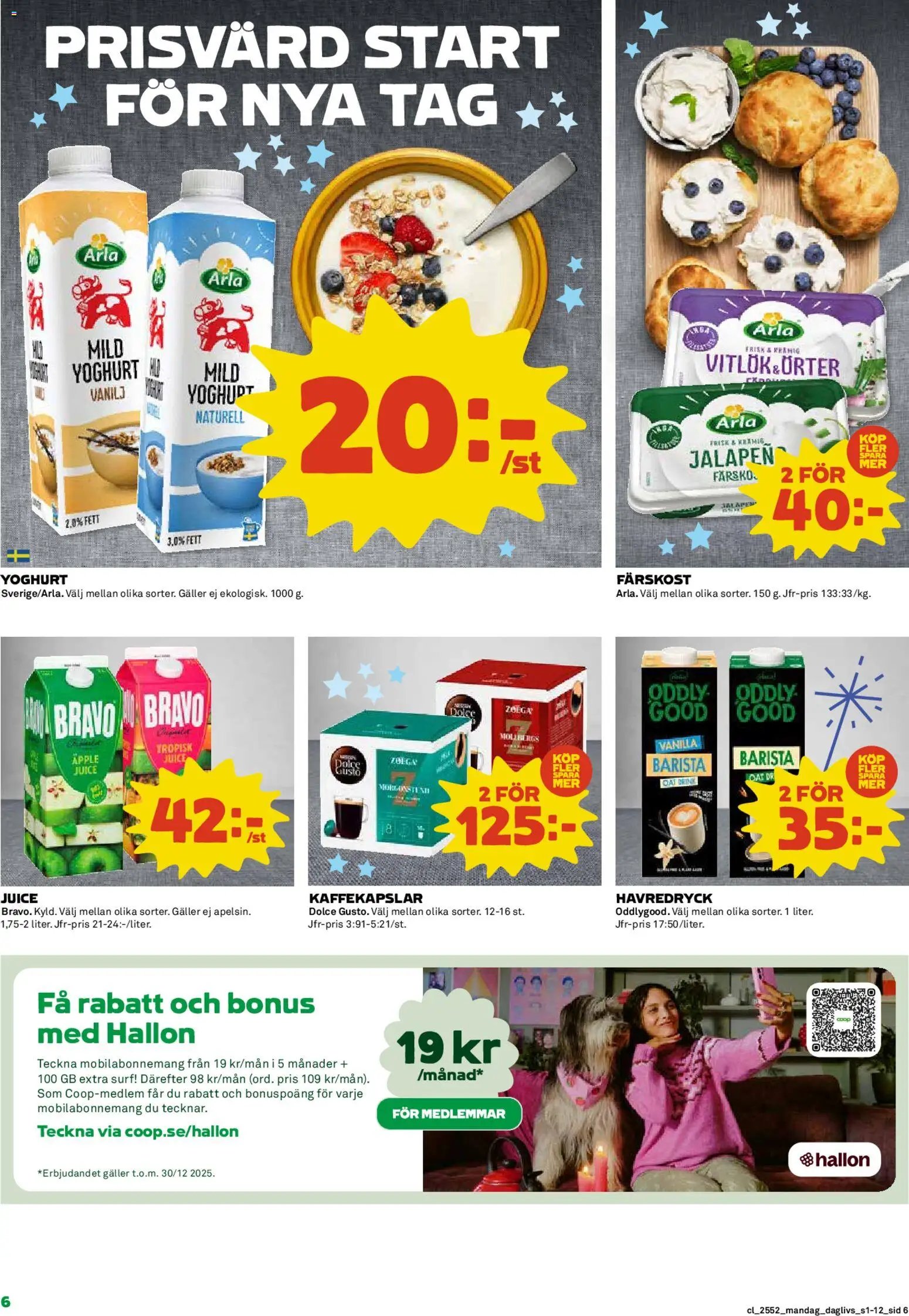 Coop Daglivs - erbjudanden