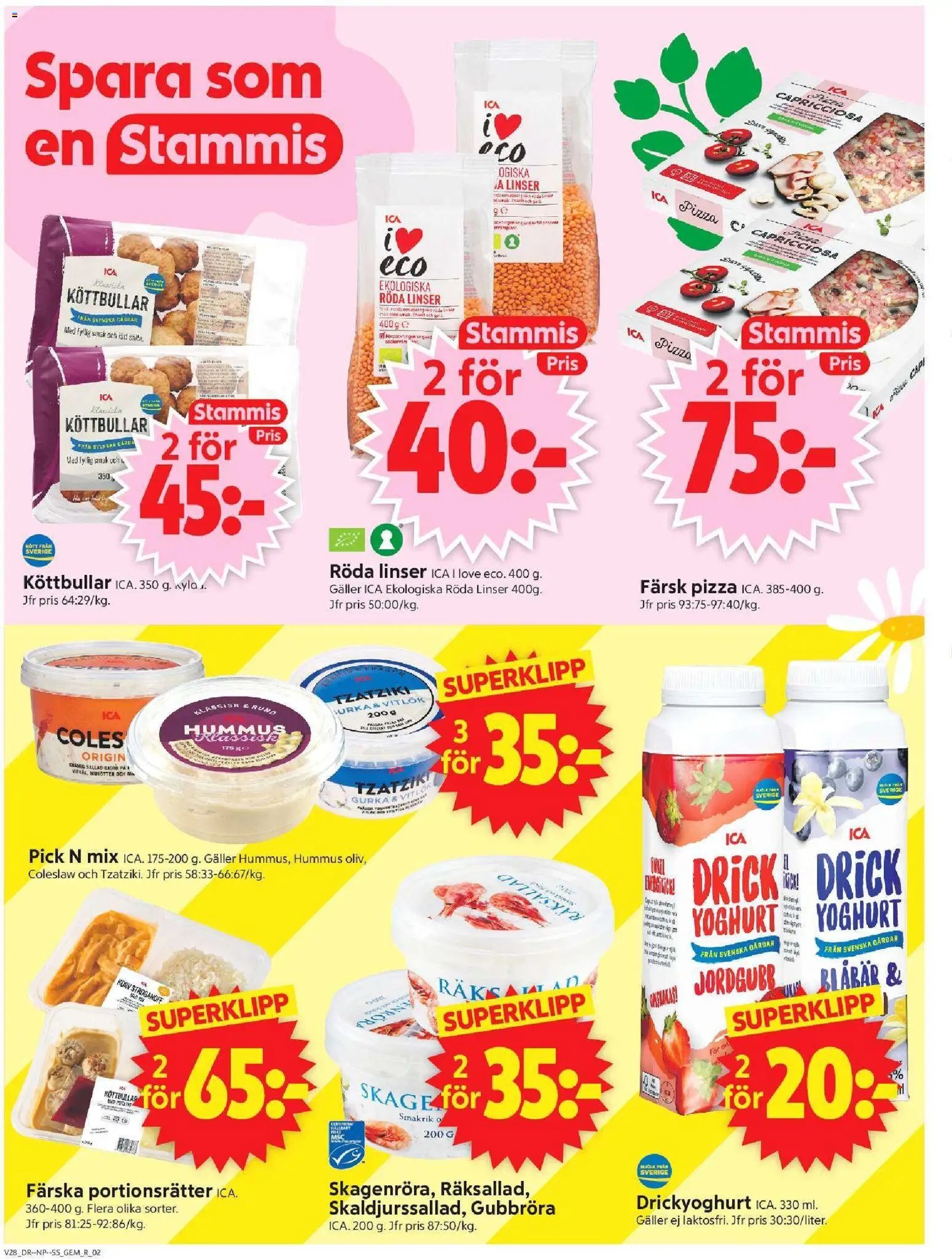 ICA Supermarket - Aktuella erbjudanden