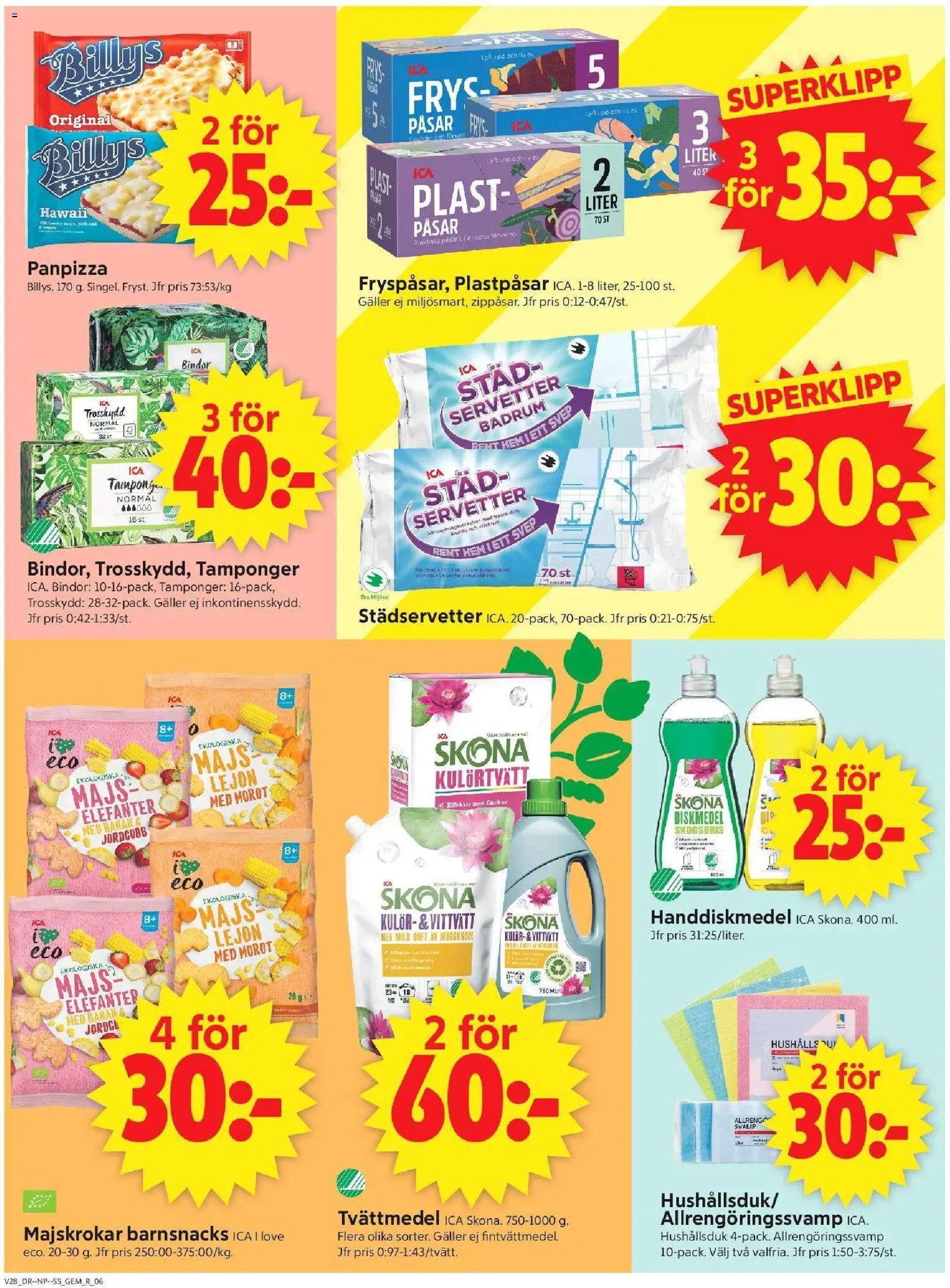ICA Supermarket - Aktuella erbjudanden