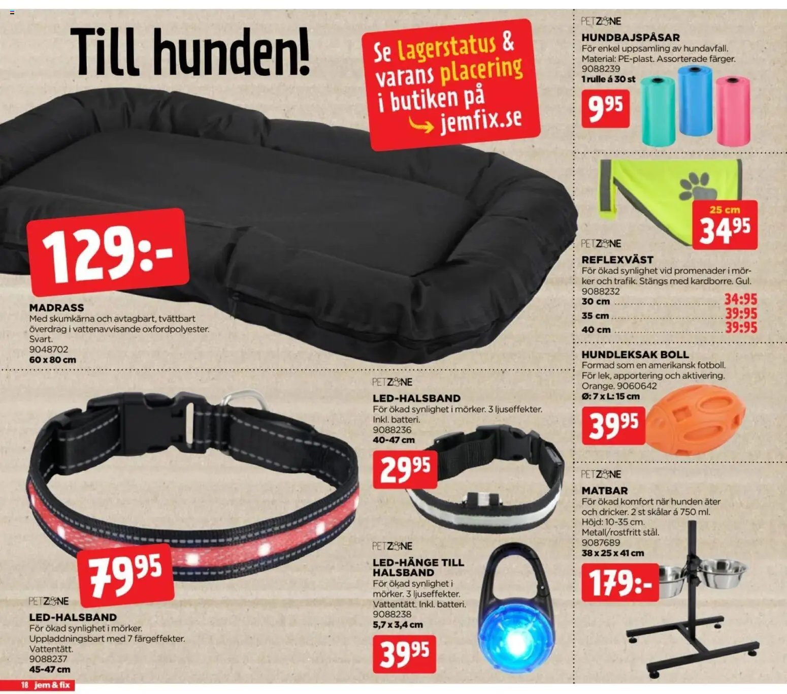 Jem & Fix erbjudanden