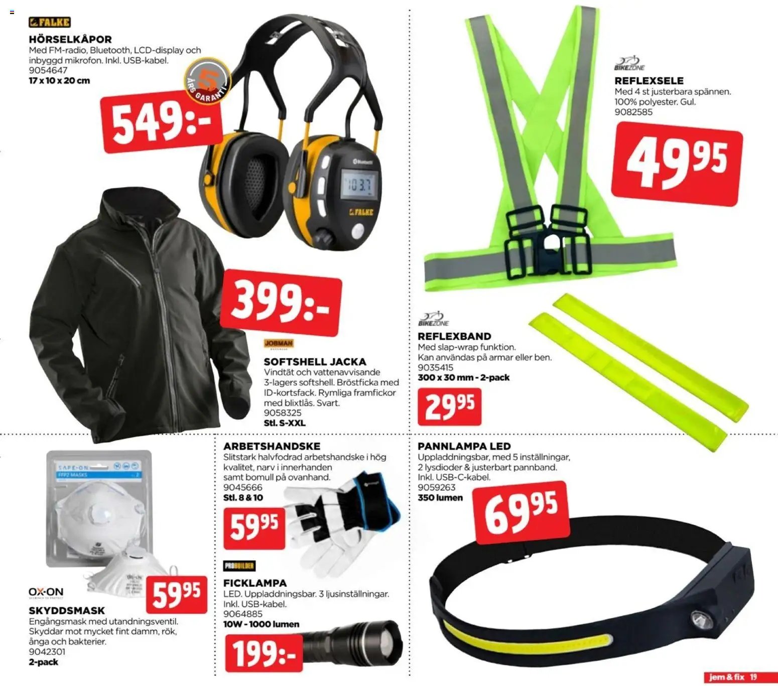Jem & Fix erbjudanden