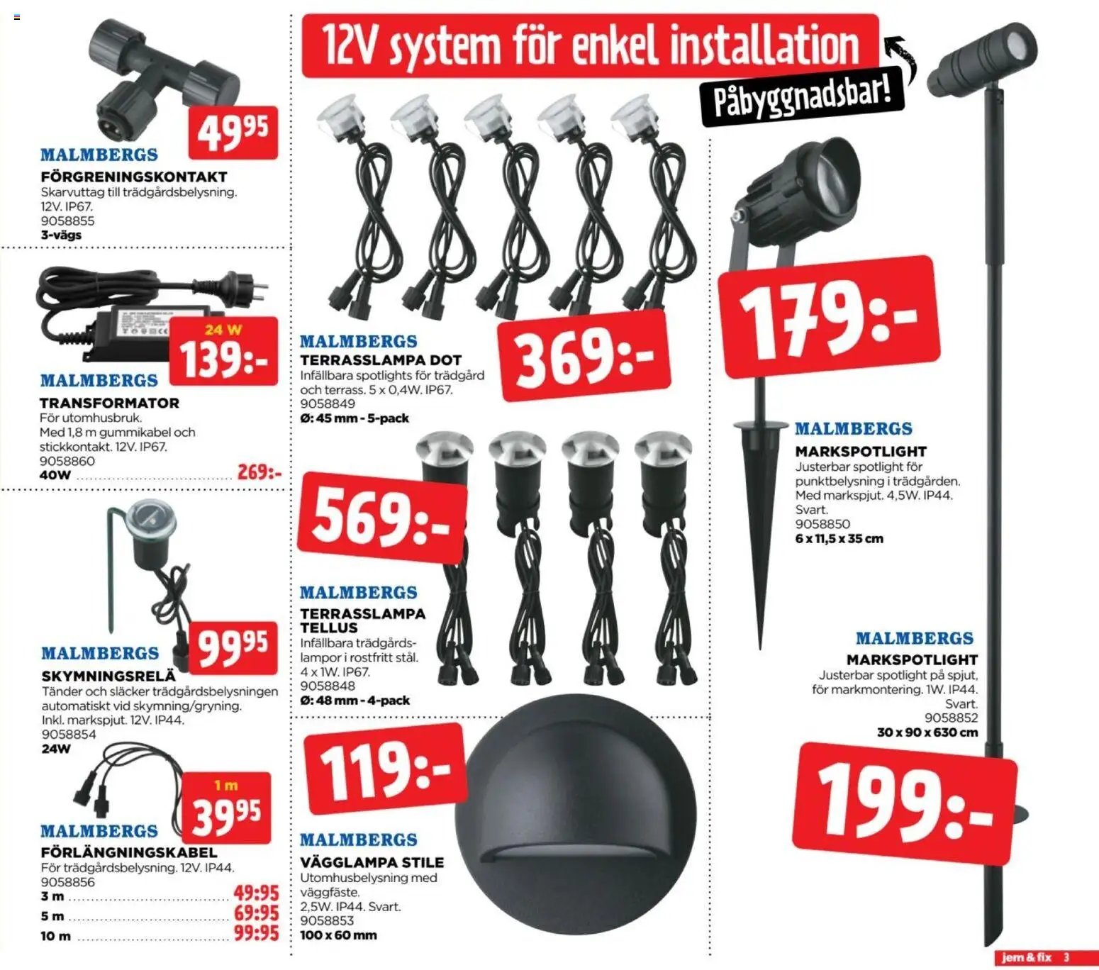 Jem & Fix erbjudanden