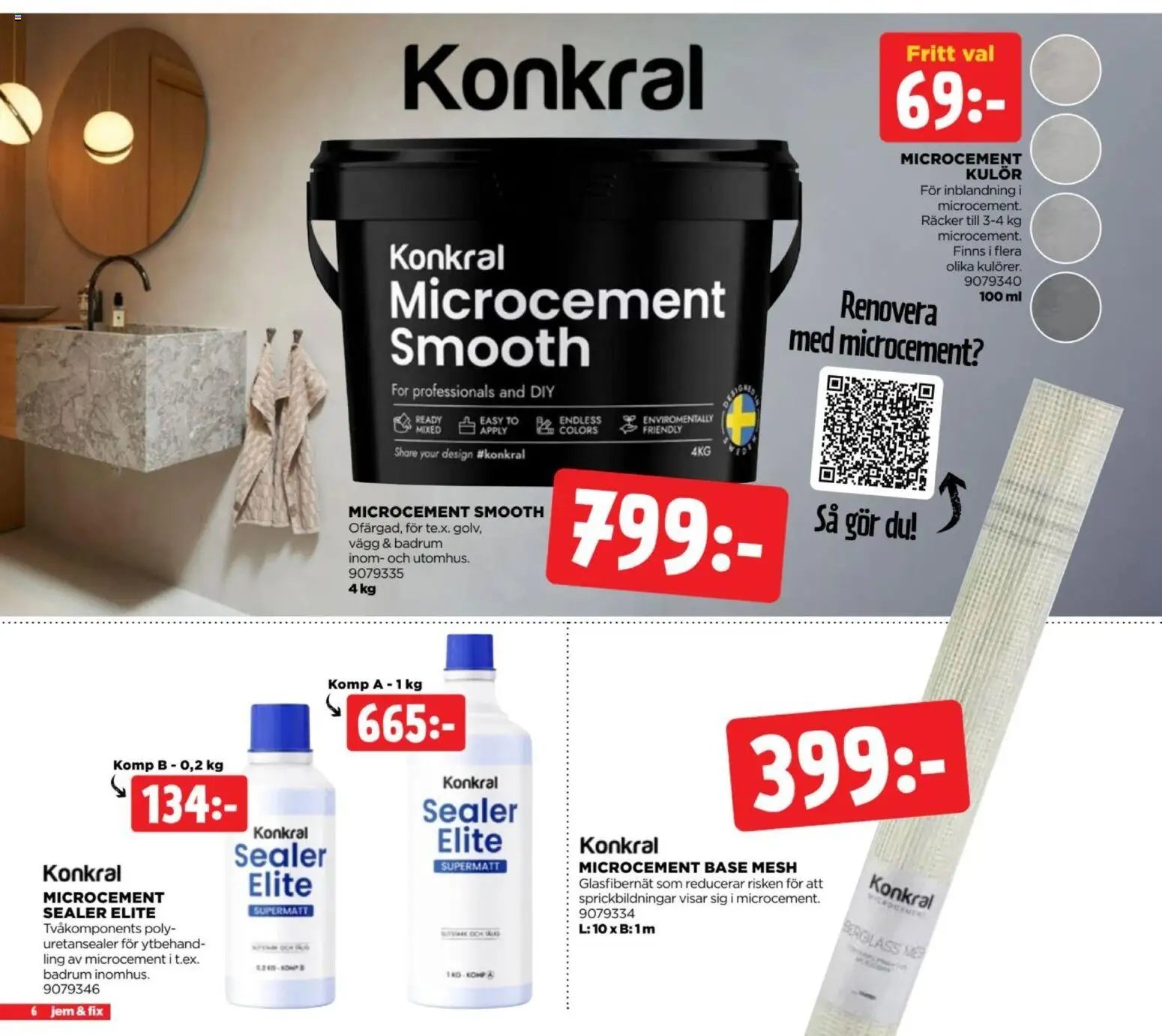 Jem & Fix erbjudanden