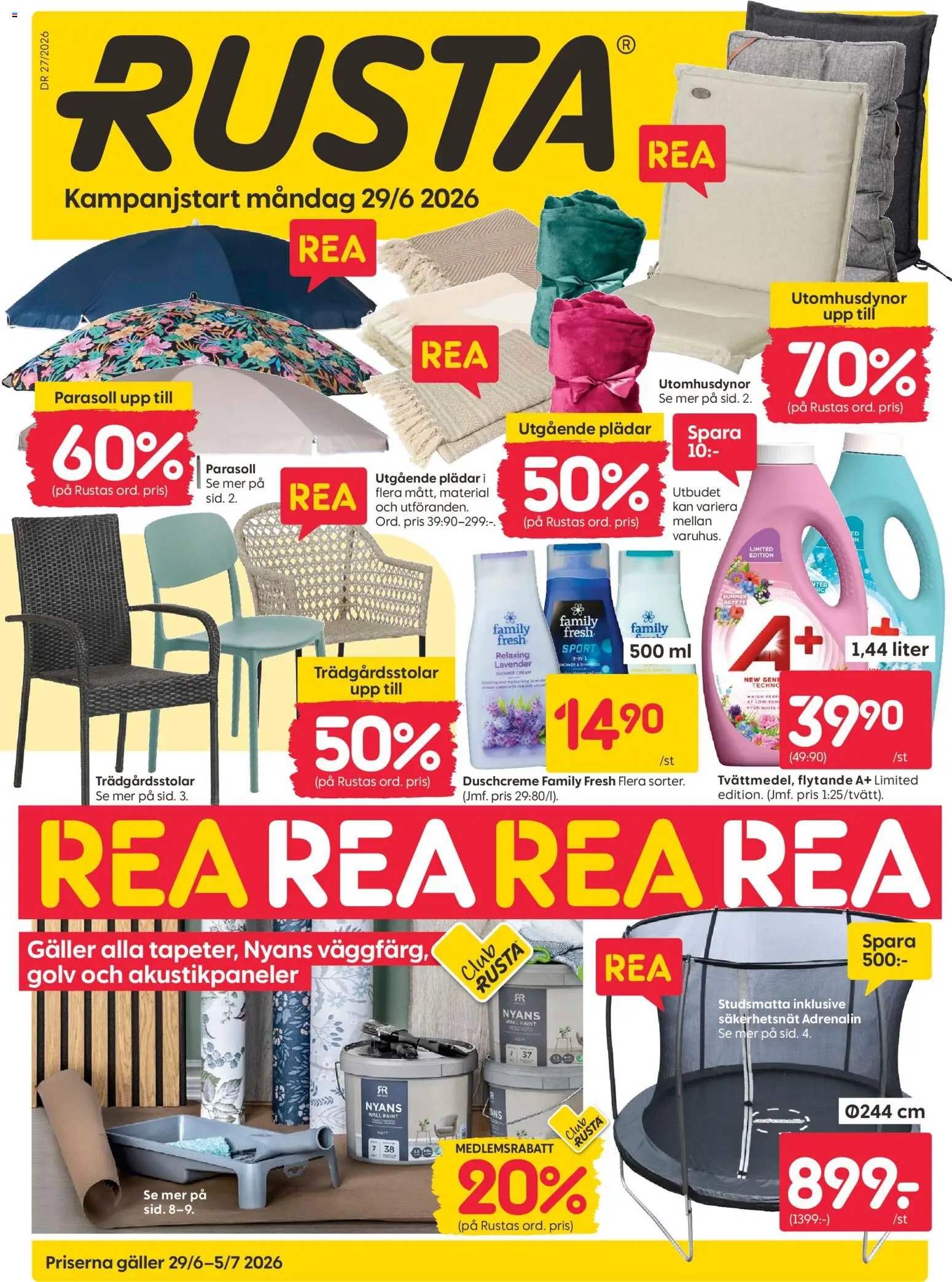 Rusta erbjudanden