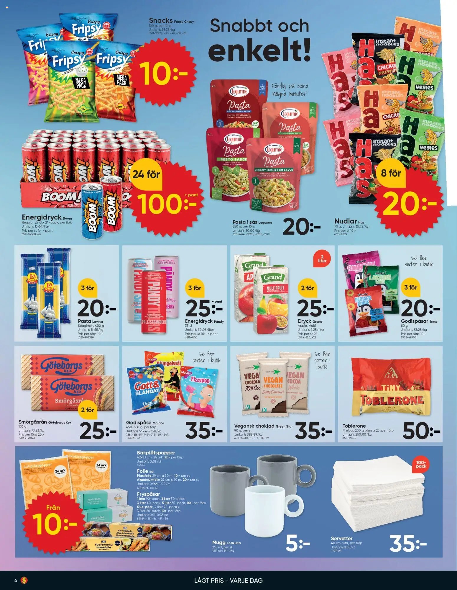 Dollar Store - erbjudanden