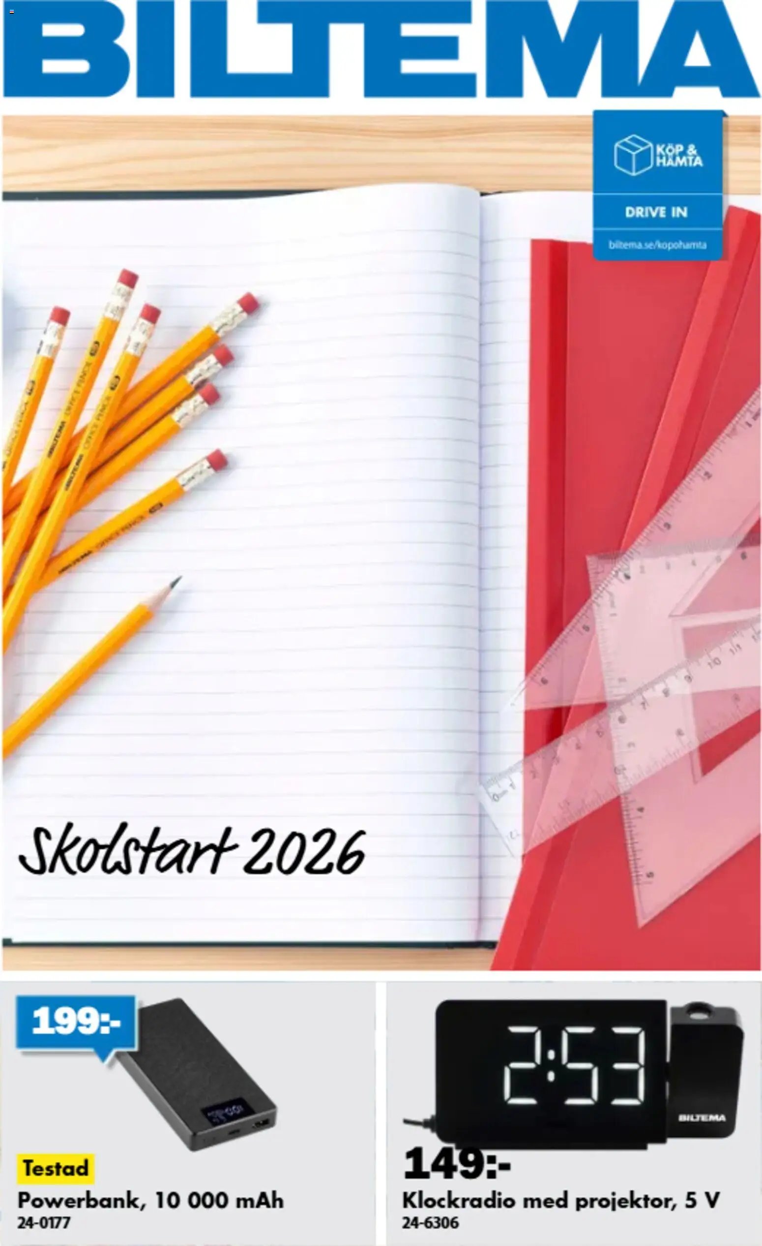 Biltema erbjudanden