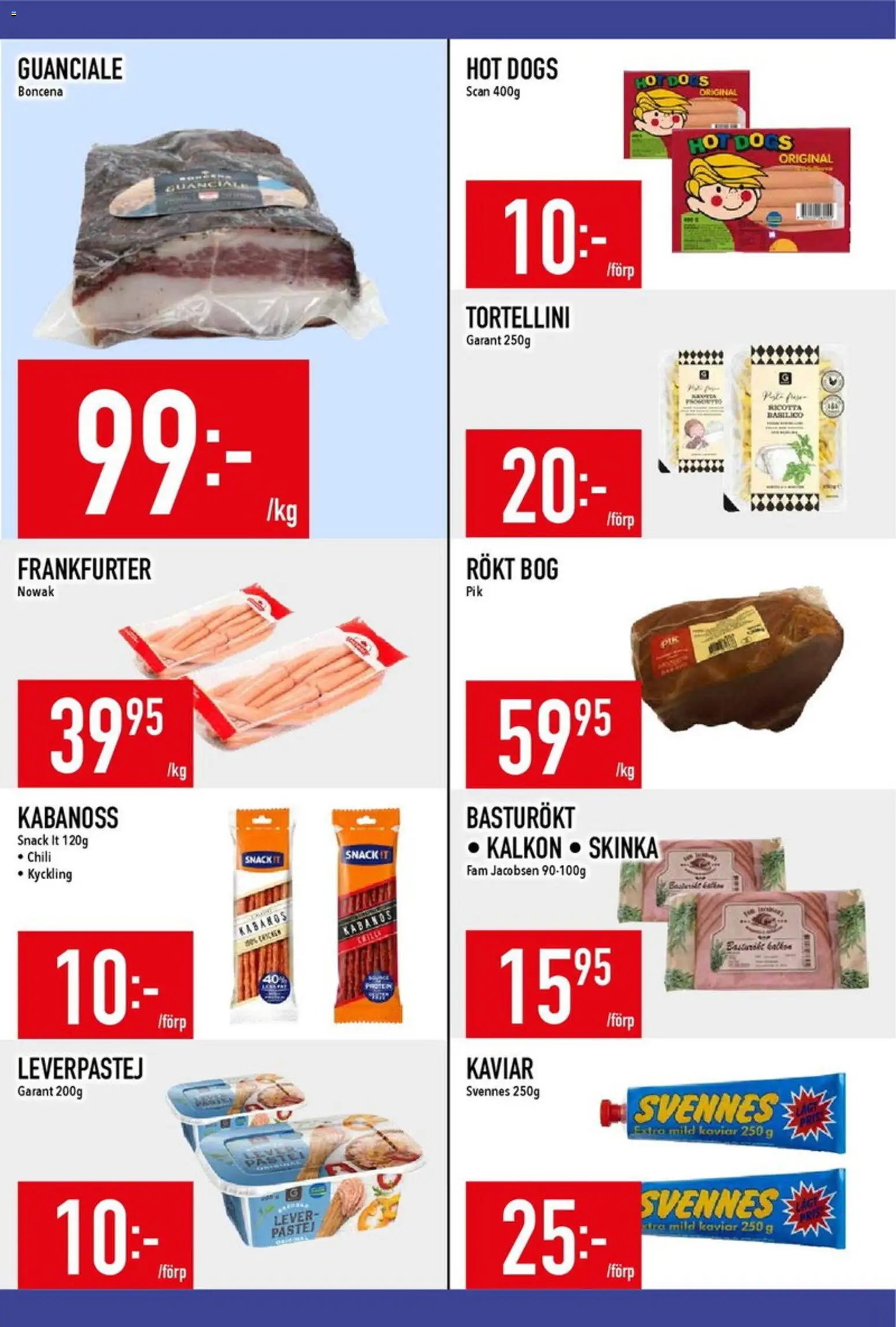 Matdax erbjudanden