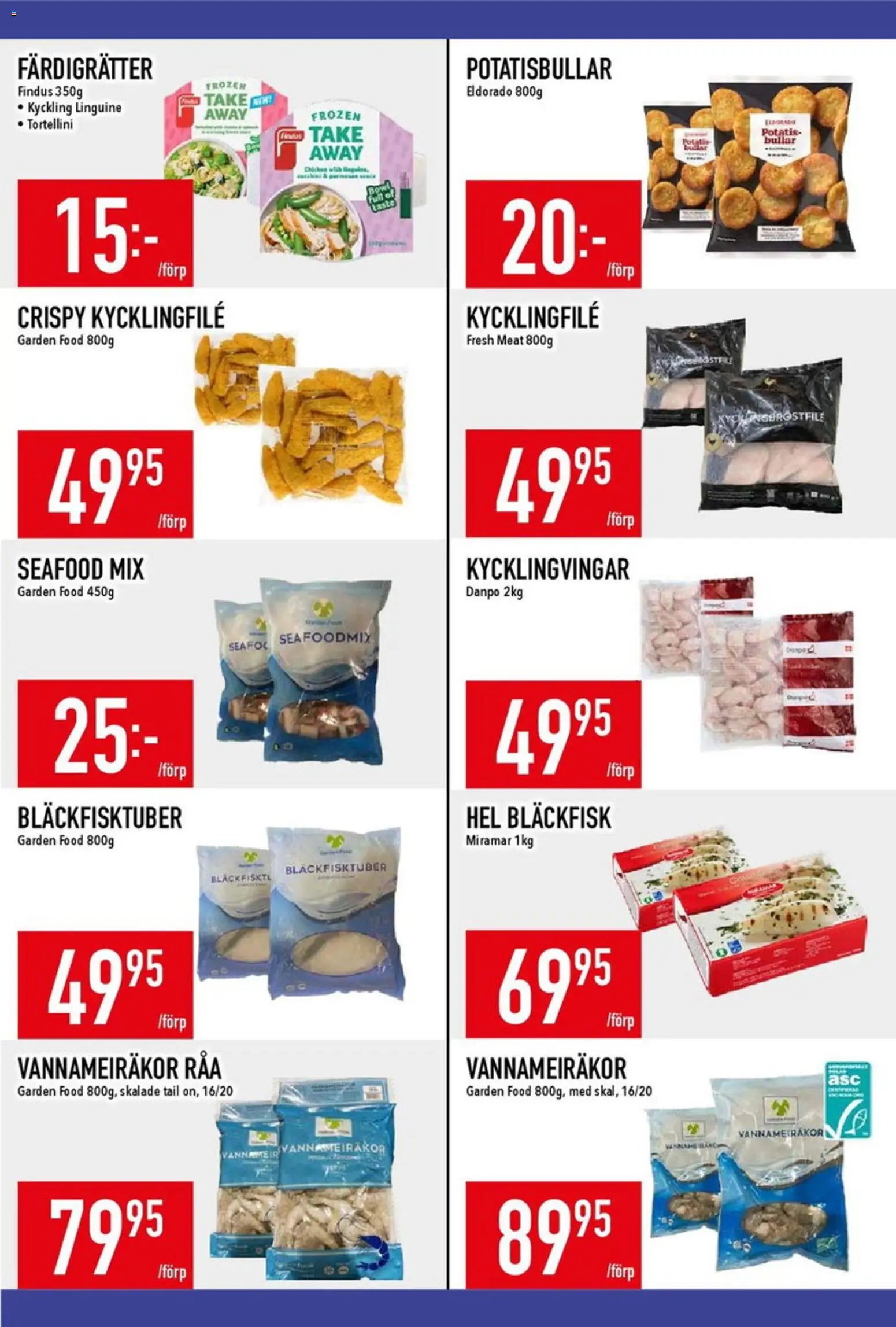 Matdax erbjudanden
