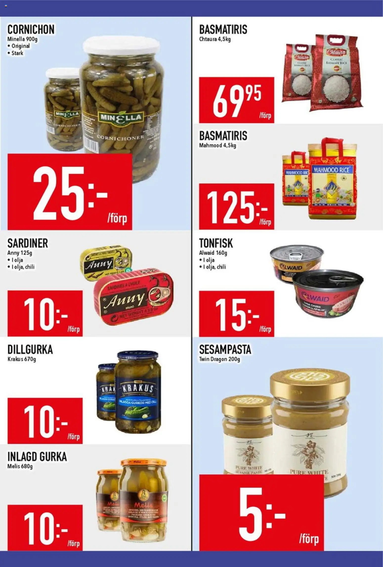 Matdax erbjudanden