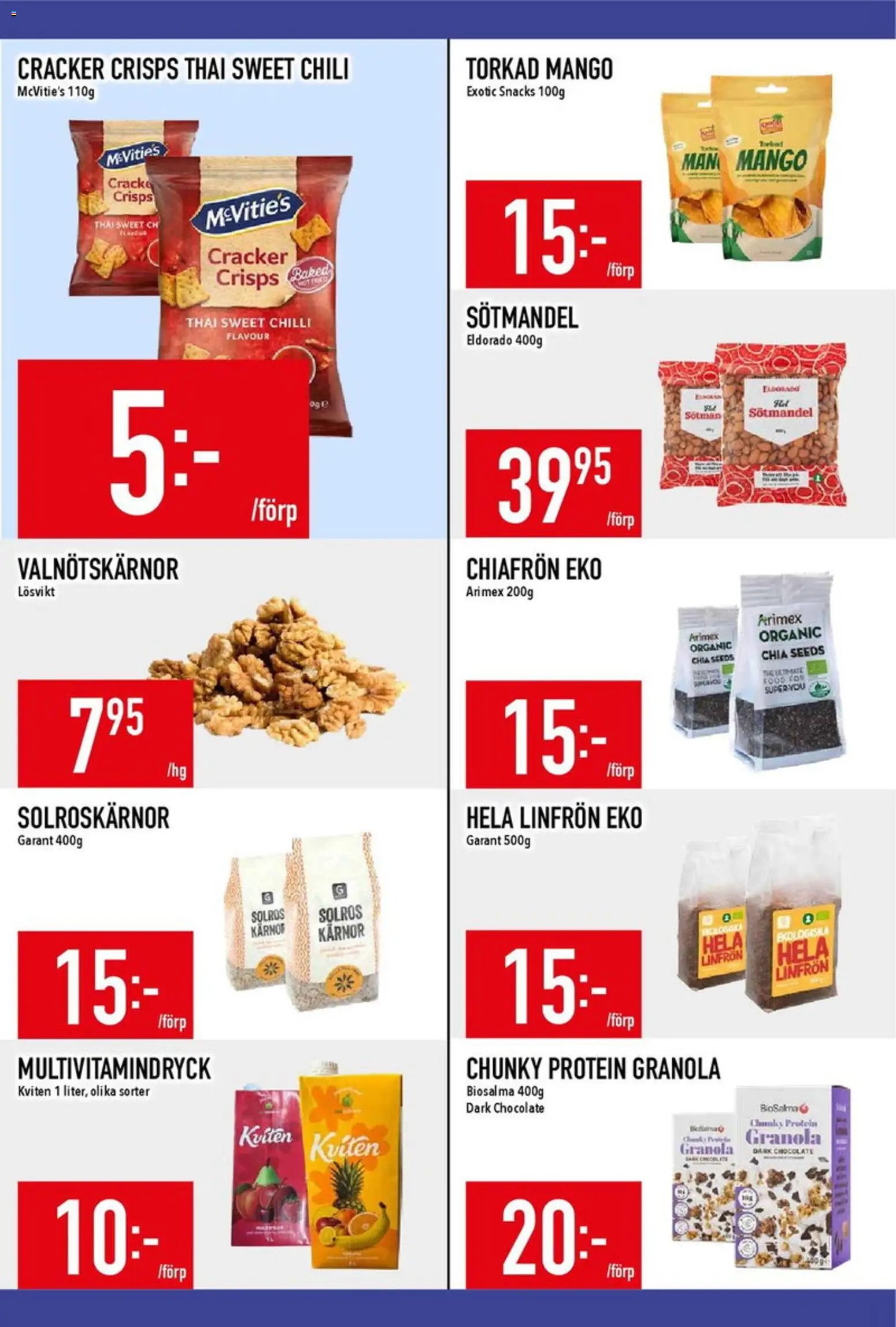 Matdax erbjudanden
