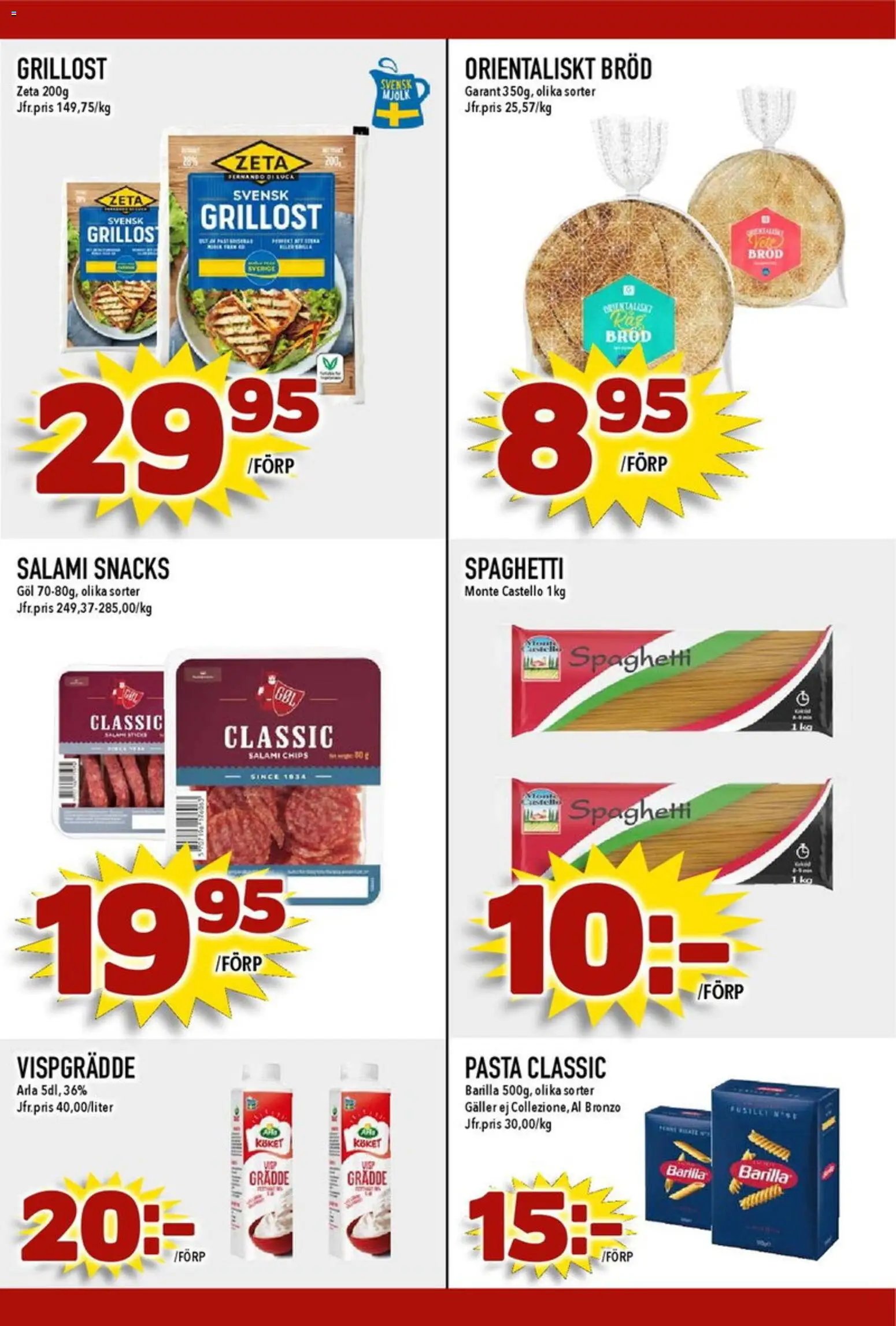 Matdax erbjudanden