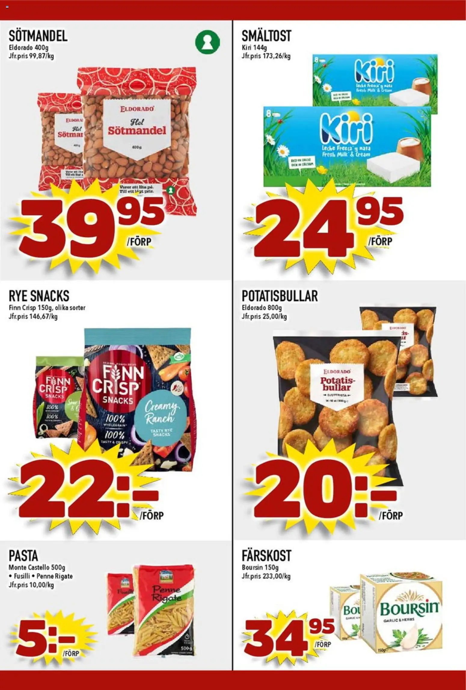 Matdax erbjudanden
