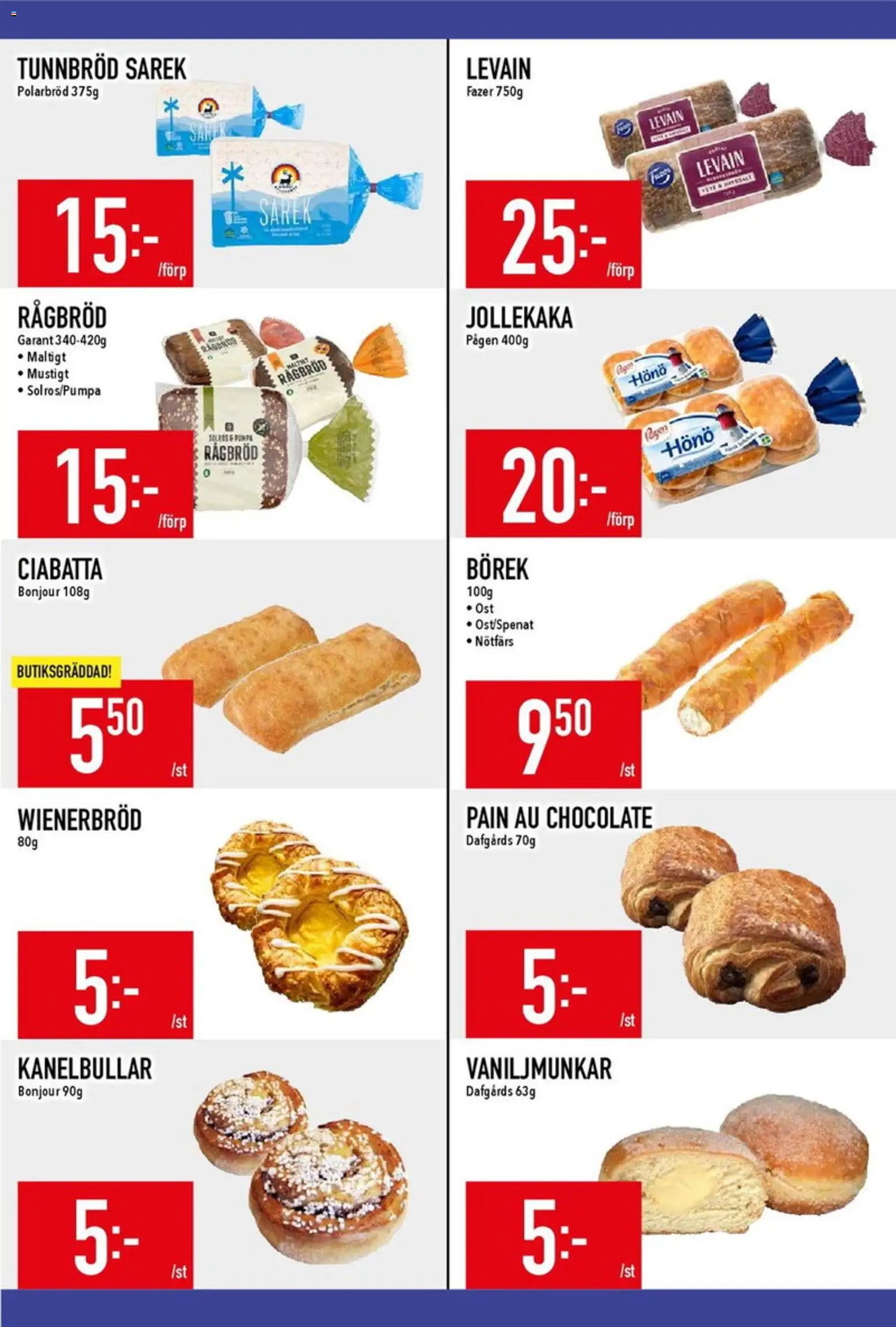 Matdax erbjudanden