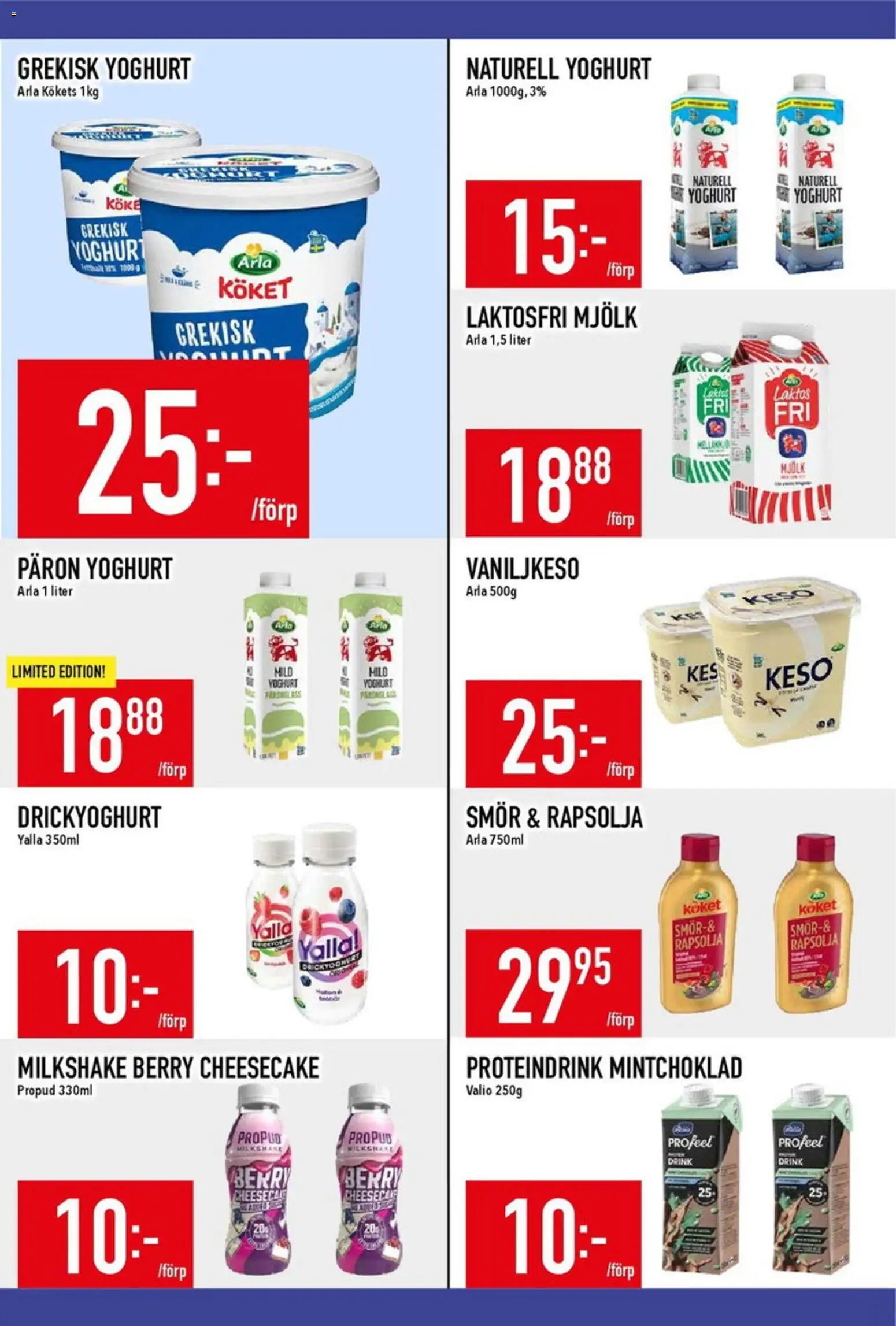 Matdax erbjudanden