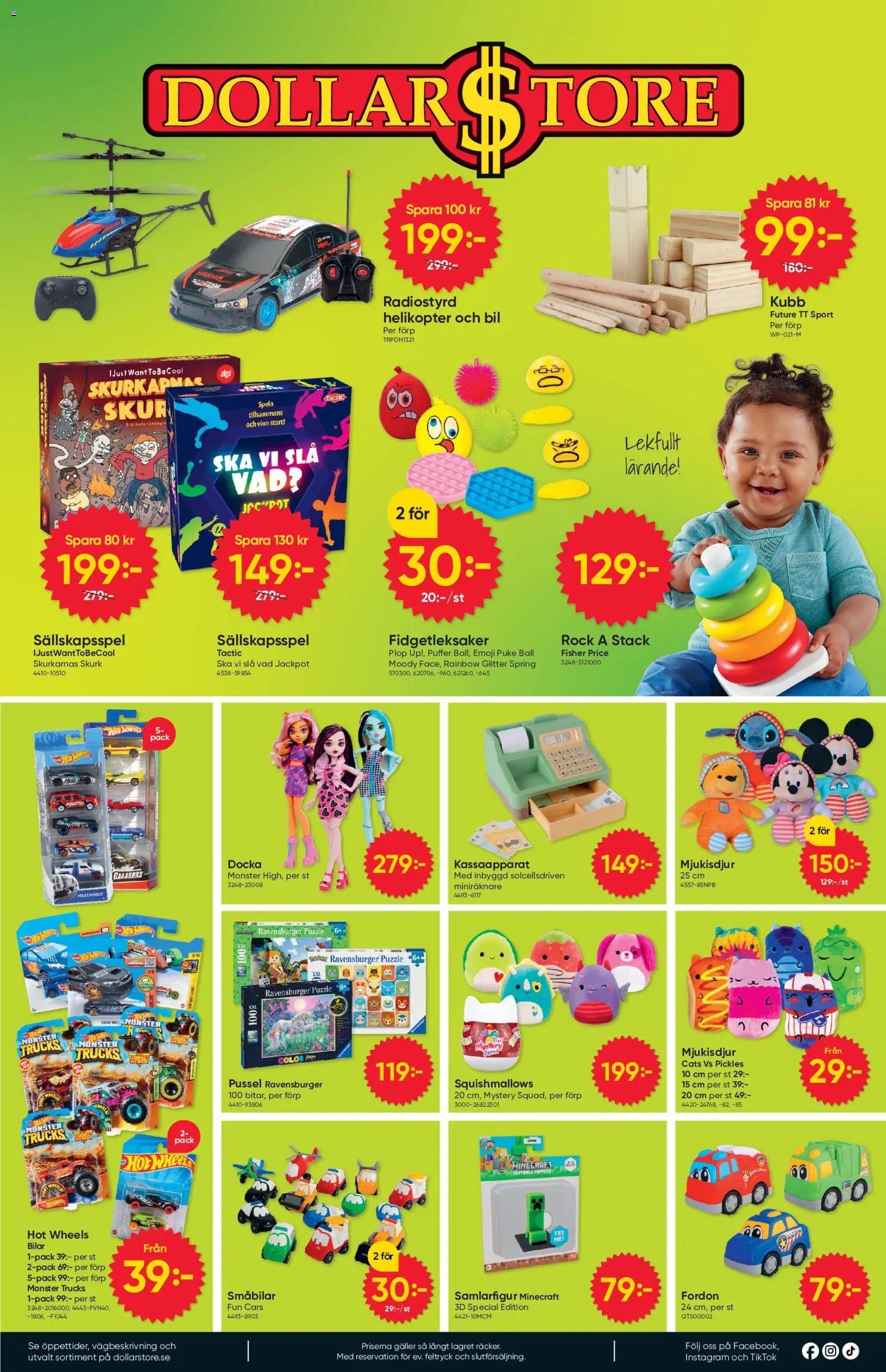 Dollar Store erbjudanden