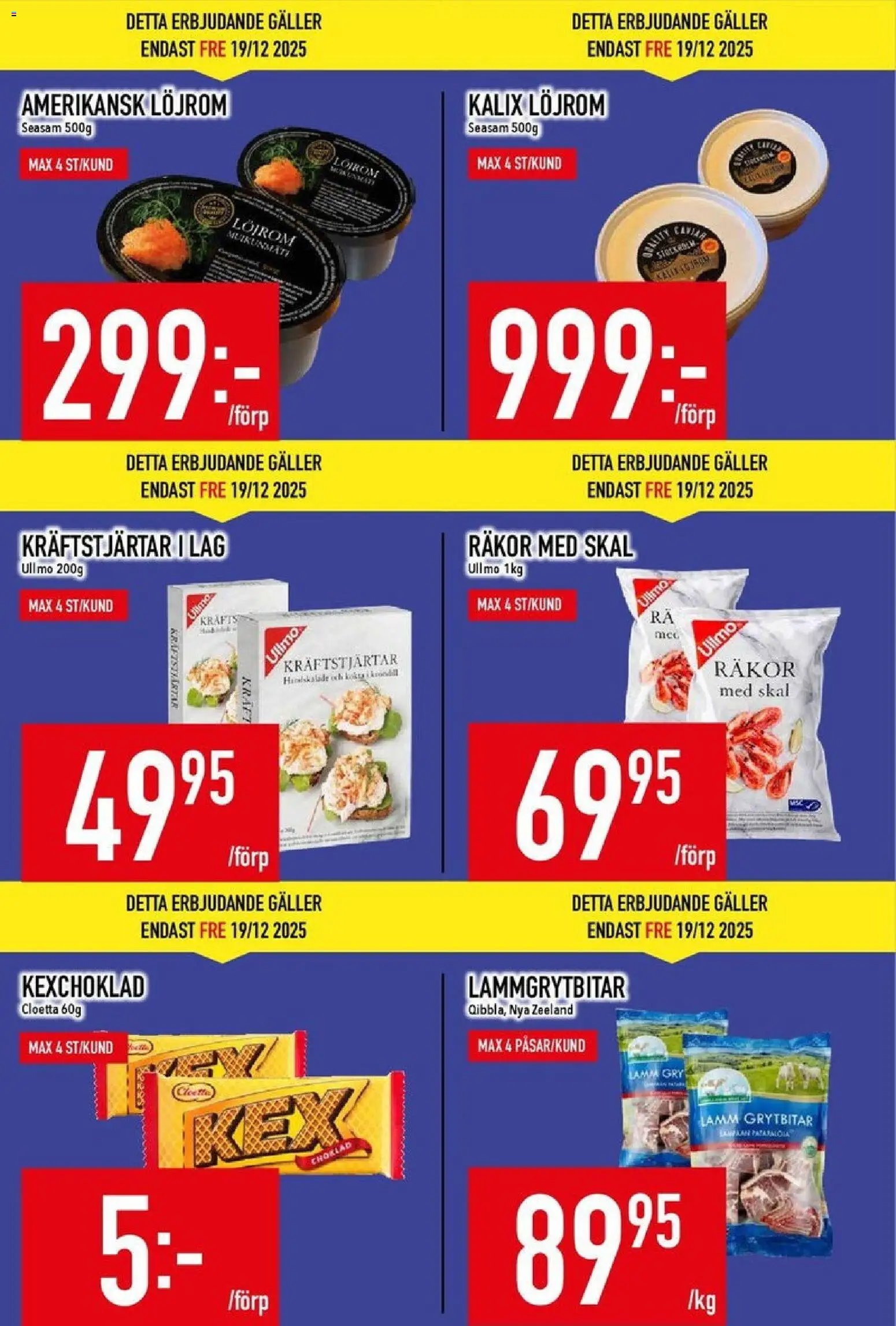 Matdax - erbjudanden