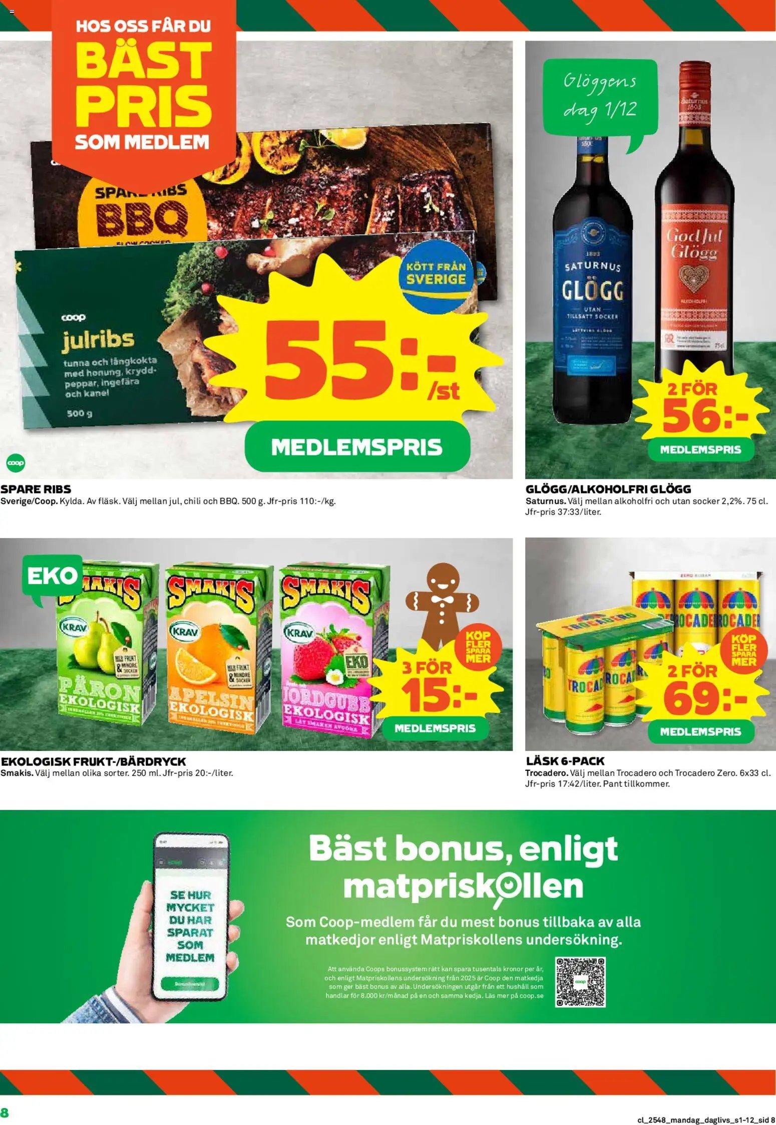 Coop Daglivs - erbjudanden