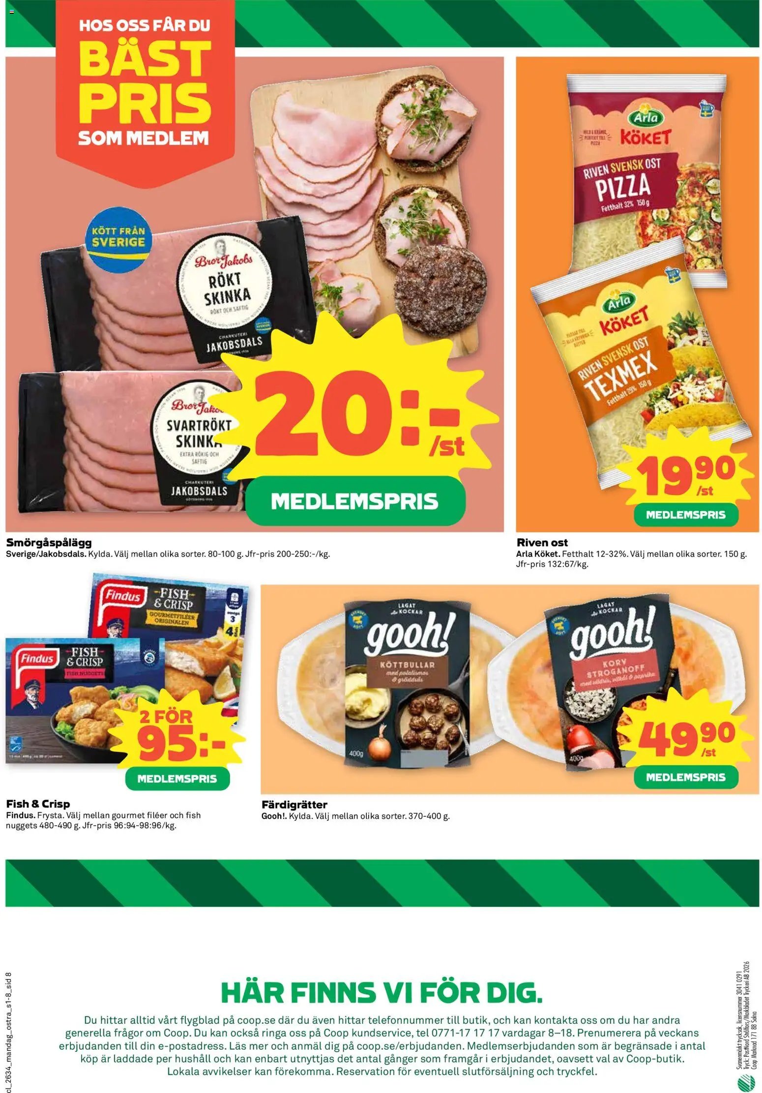 Coop Daglivs erbjudanden