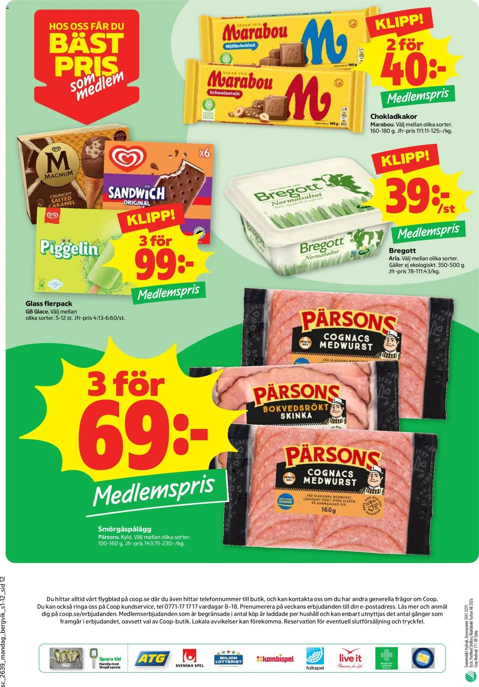 Stora Coop erbjudanden